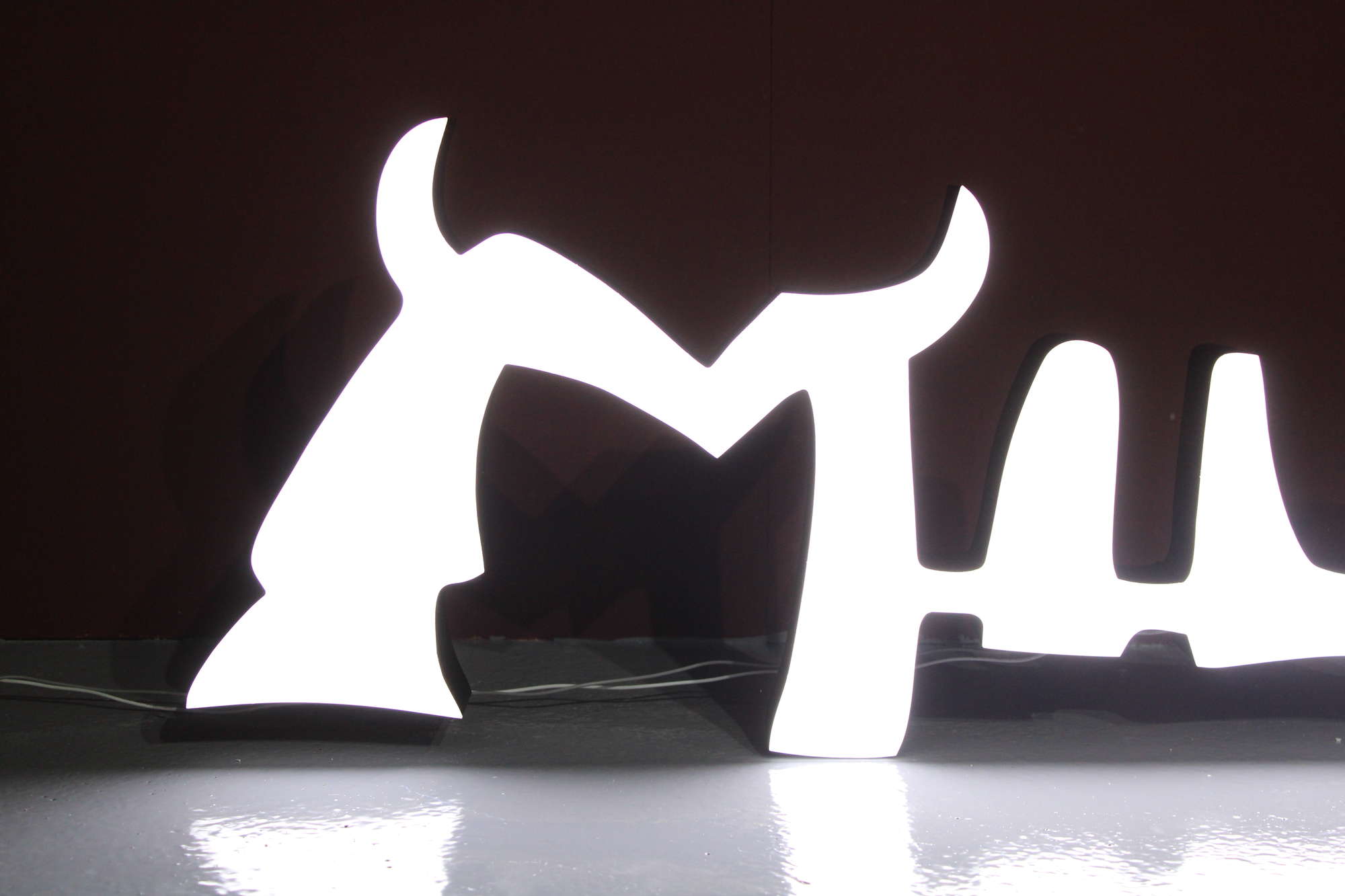 Lamborghini Miura Illuminated Sign