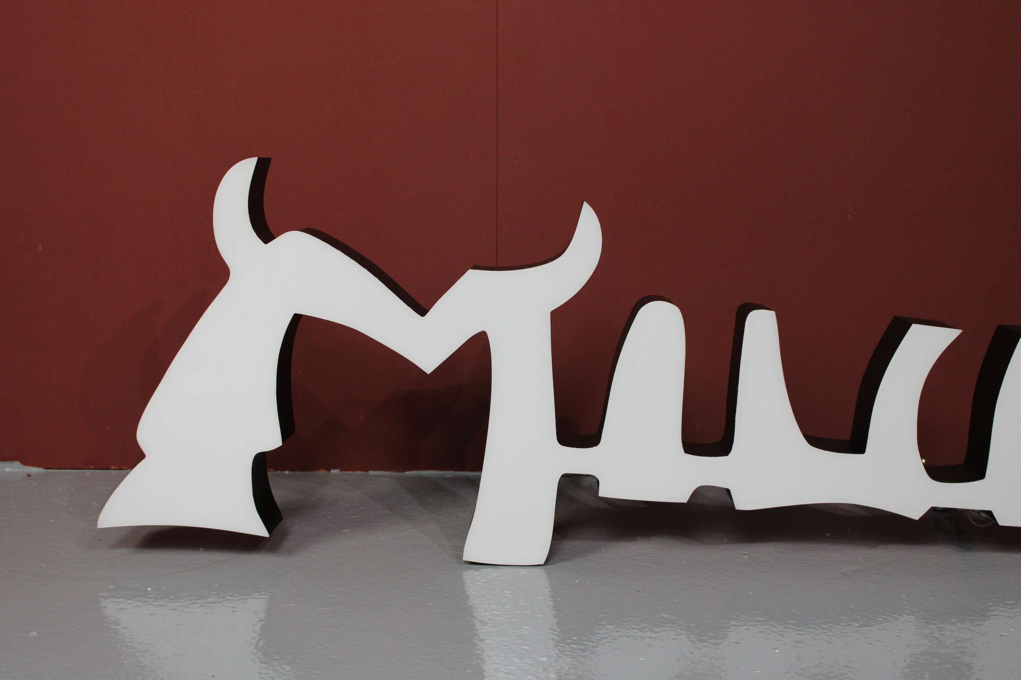 Lamborghini Miura Illuminated Sign