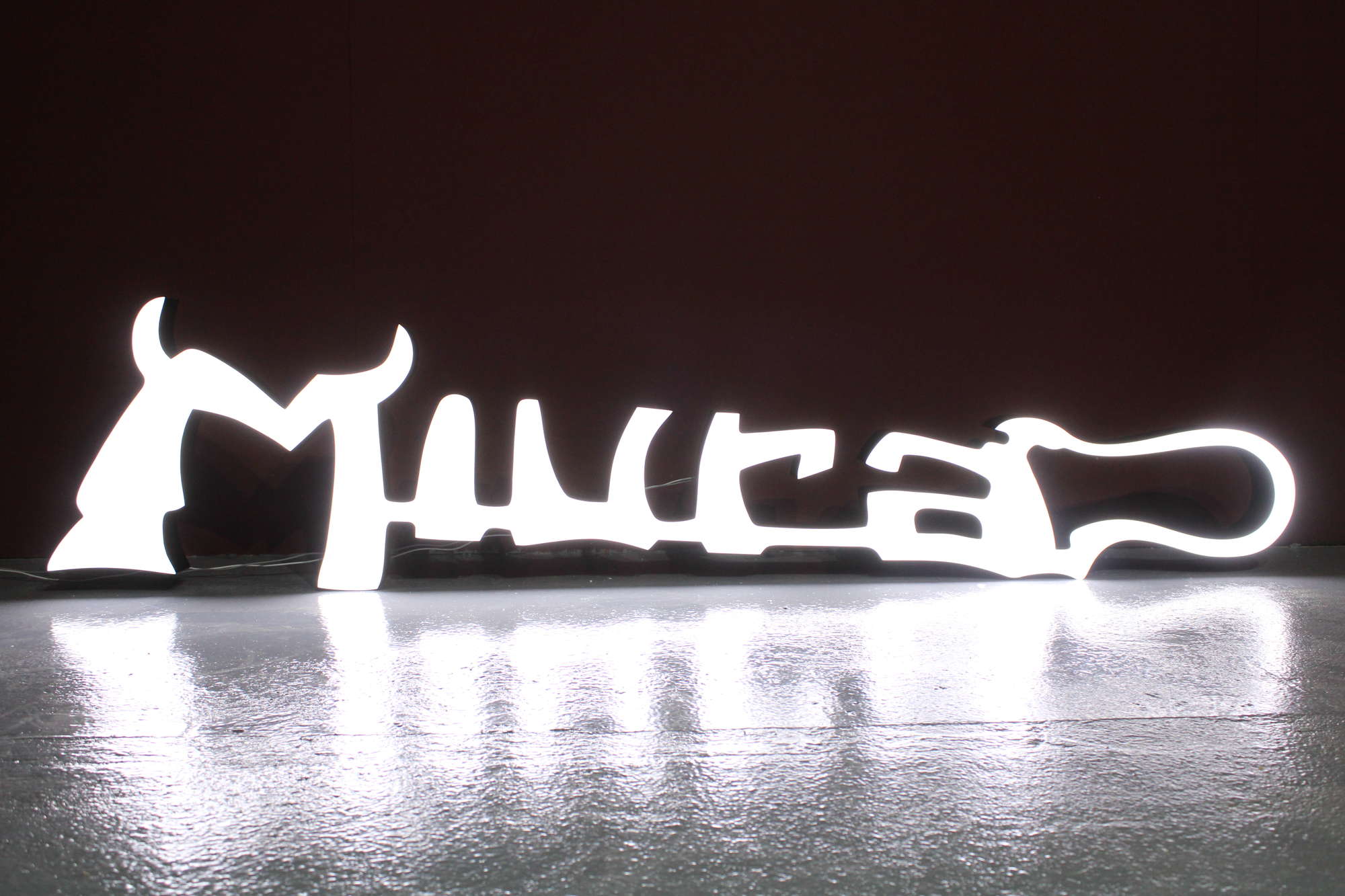 Lamborghini Miura Illuminated Sign