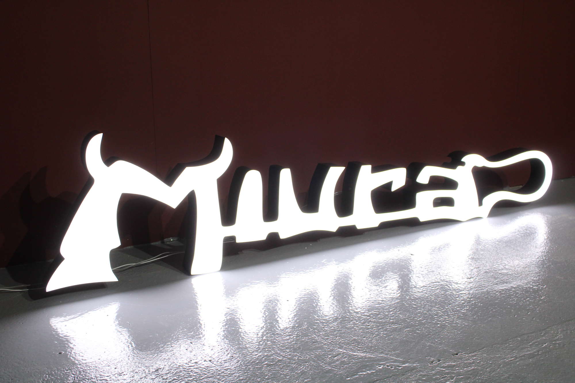 Lamborghini Miura Illuminated Sign