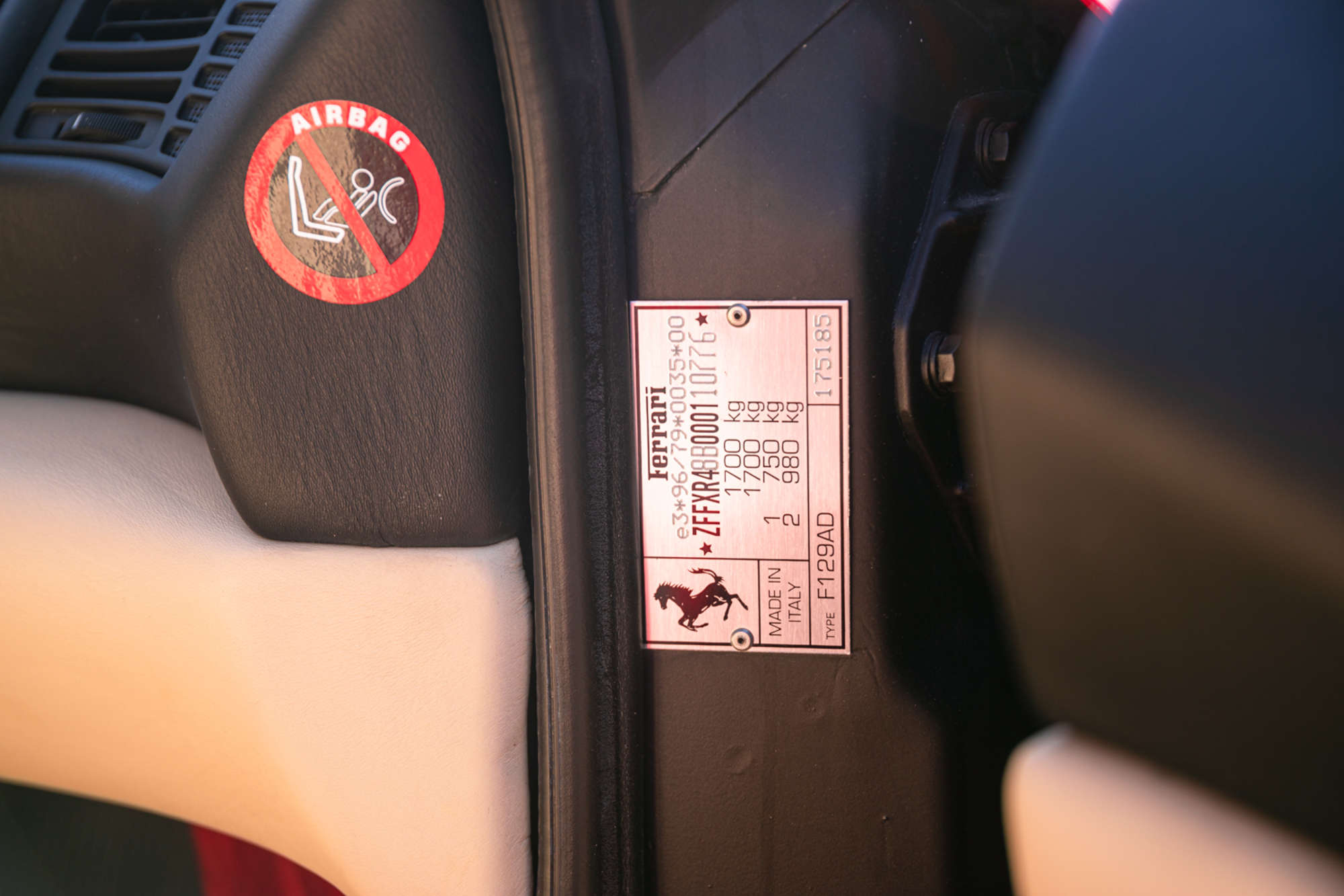 1998 Ferrari F355 Spider - Manual-Sold