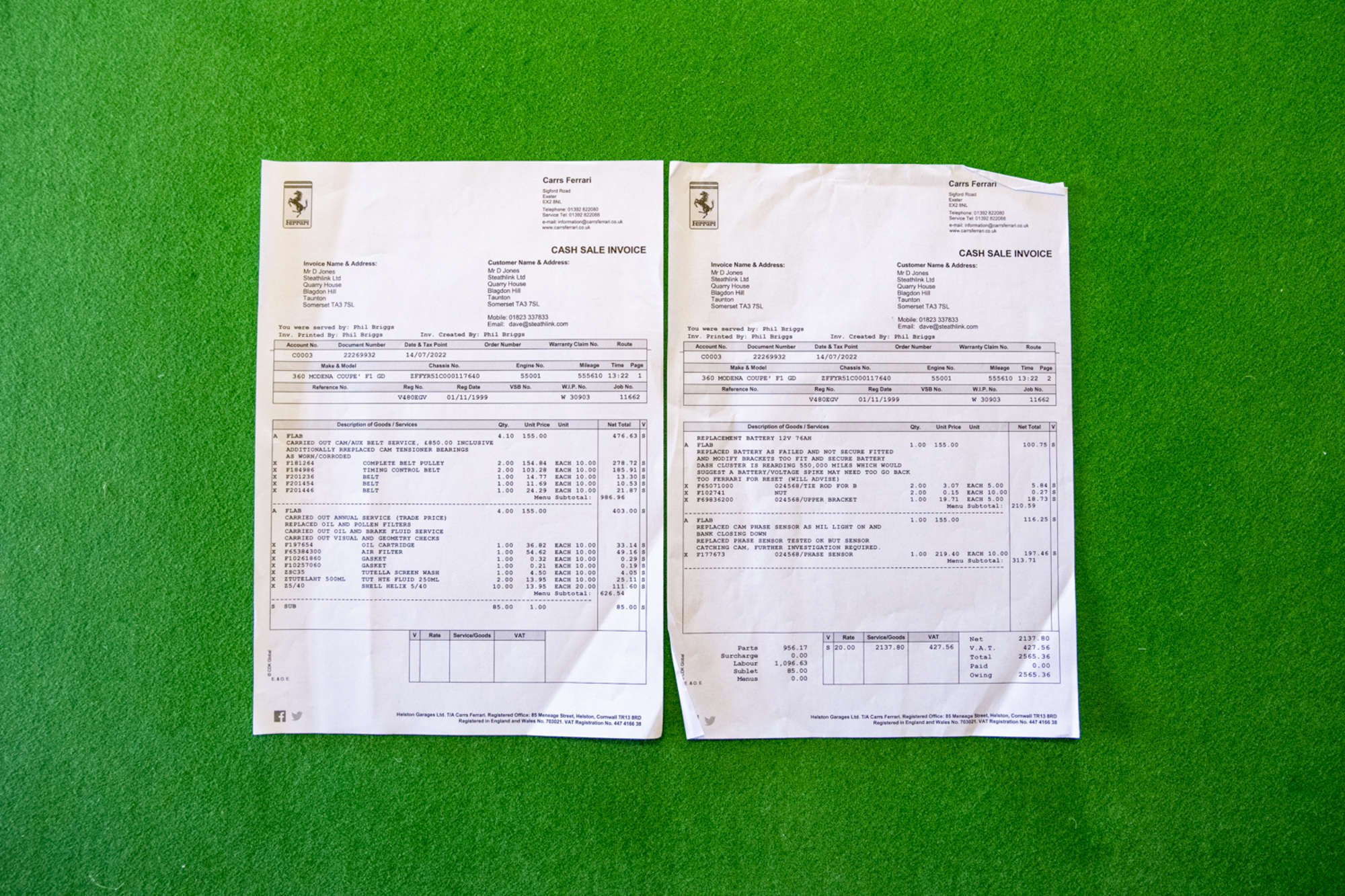 1999 Ferrari 360 Modena F1-For Sale