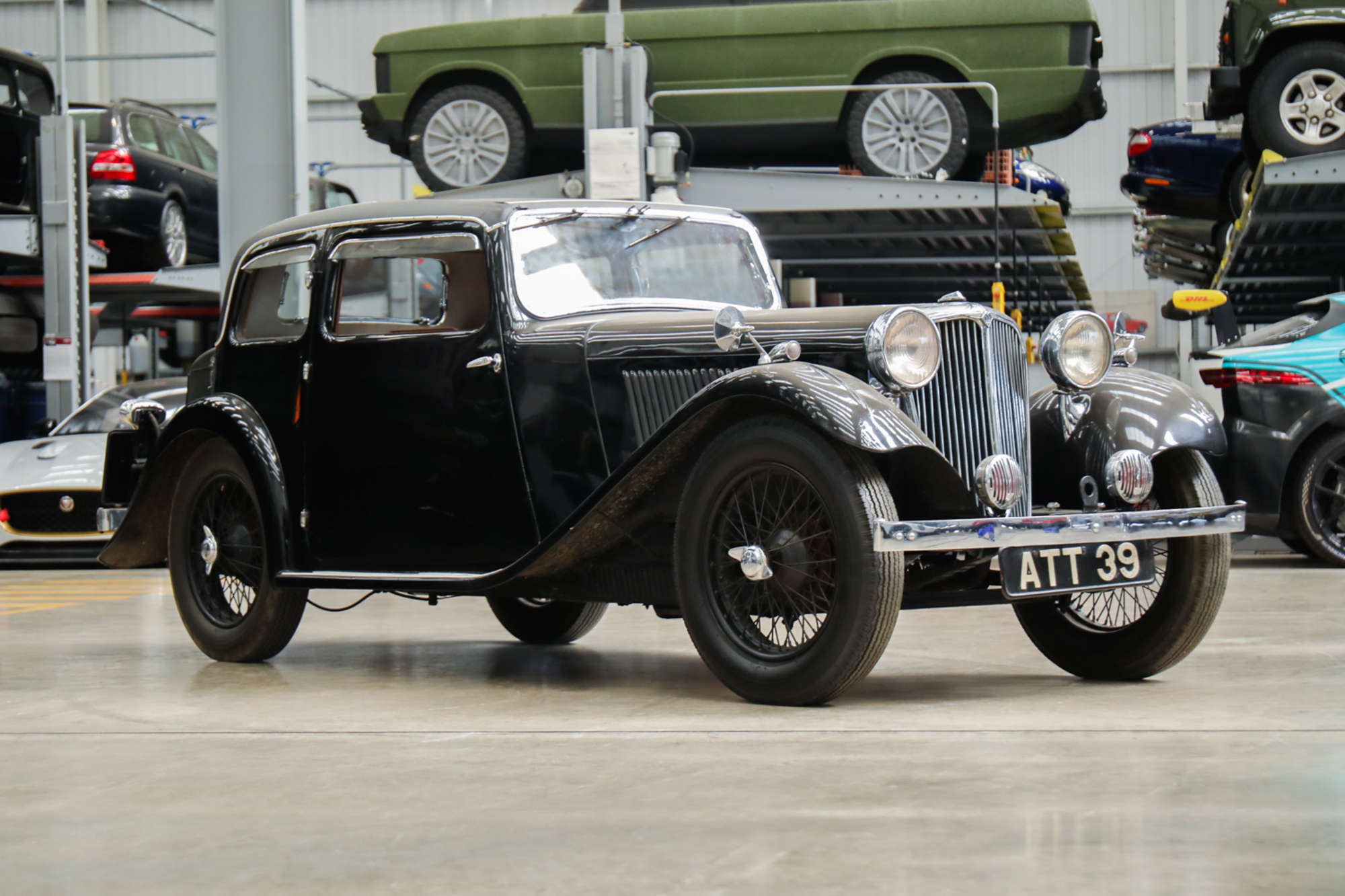 1934 S.S. Cars Ltd.  SS2 1.6-Litre Series 2 Fixed Head Coupé-Sold
