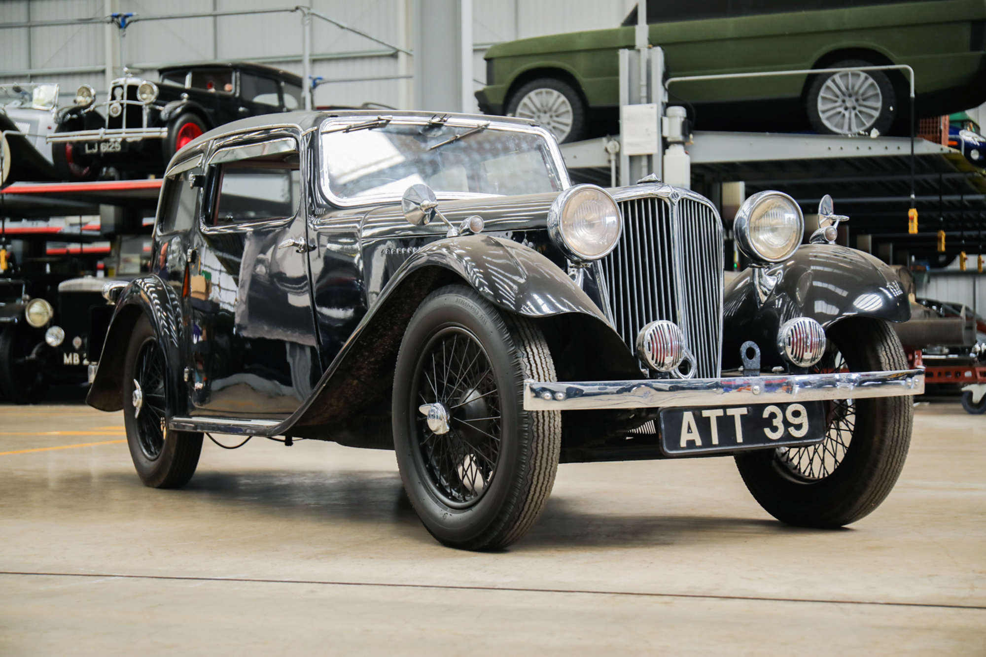 1934 S.S. Cars Ltd.  SS2 1.6-Litre Series 2 Fixed Head Coupé-Sold