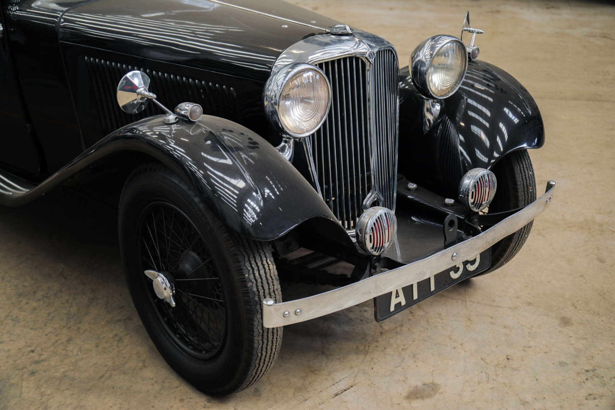 1934 S.S. Cars Ltd.  SS2 1.6-Litre Series 2 Fixed Head Coupé-Sold