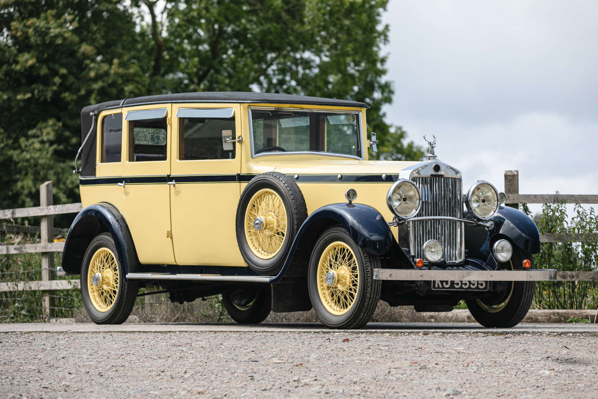 1929 Lanchester 30hp Straight Eight Landaulette-For Sale