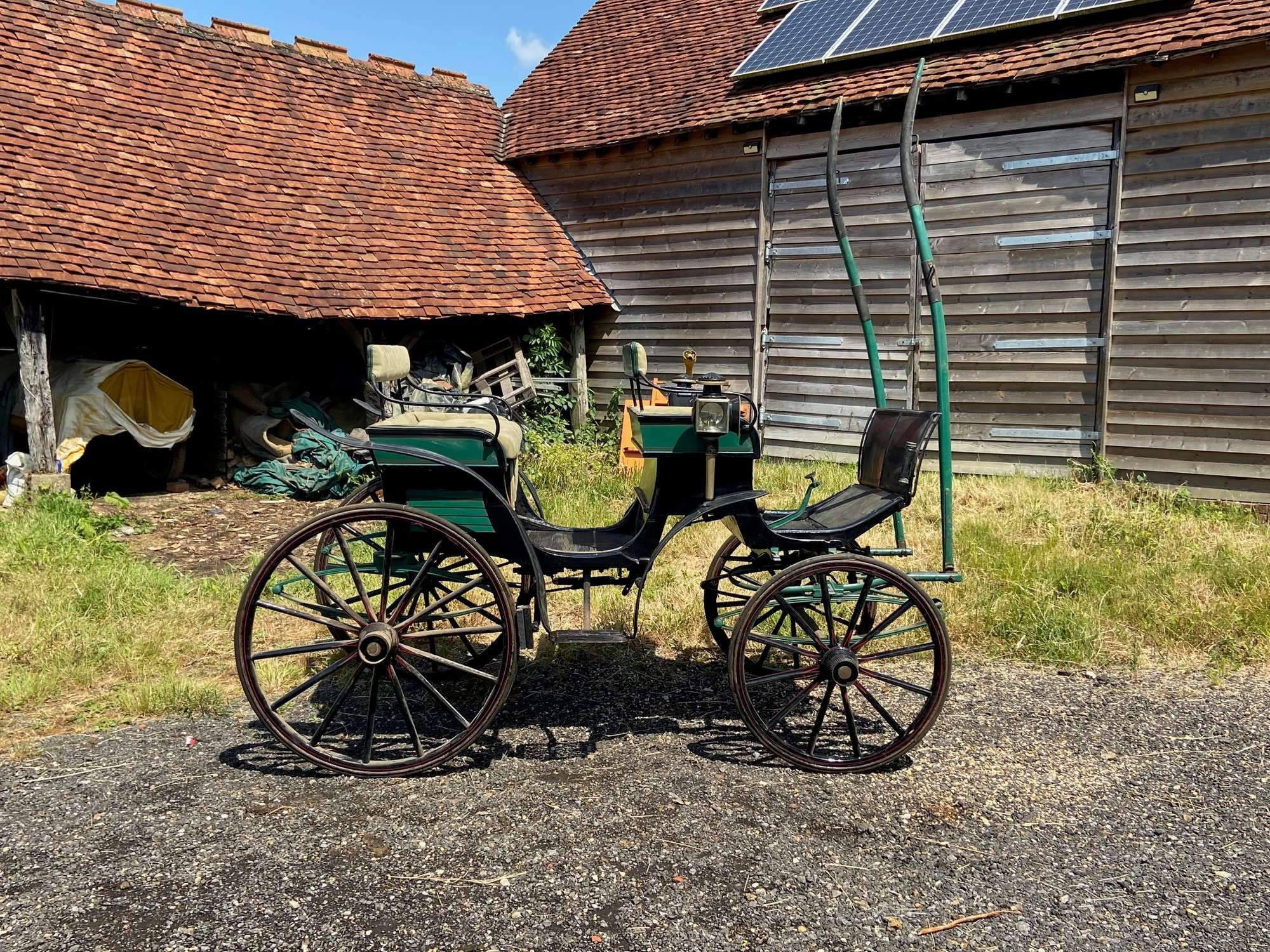 1920 Four-Seat European Phaeton Carriage by H Gloy & Sons, Kobenhavn