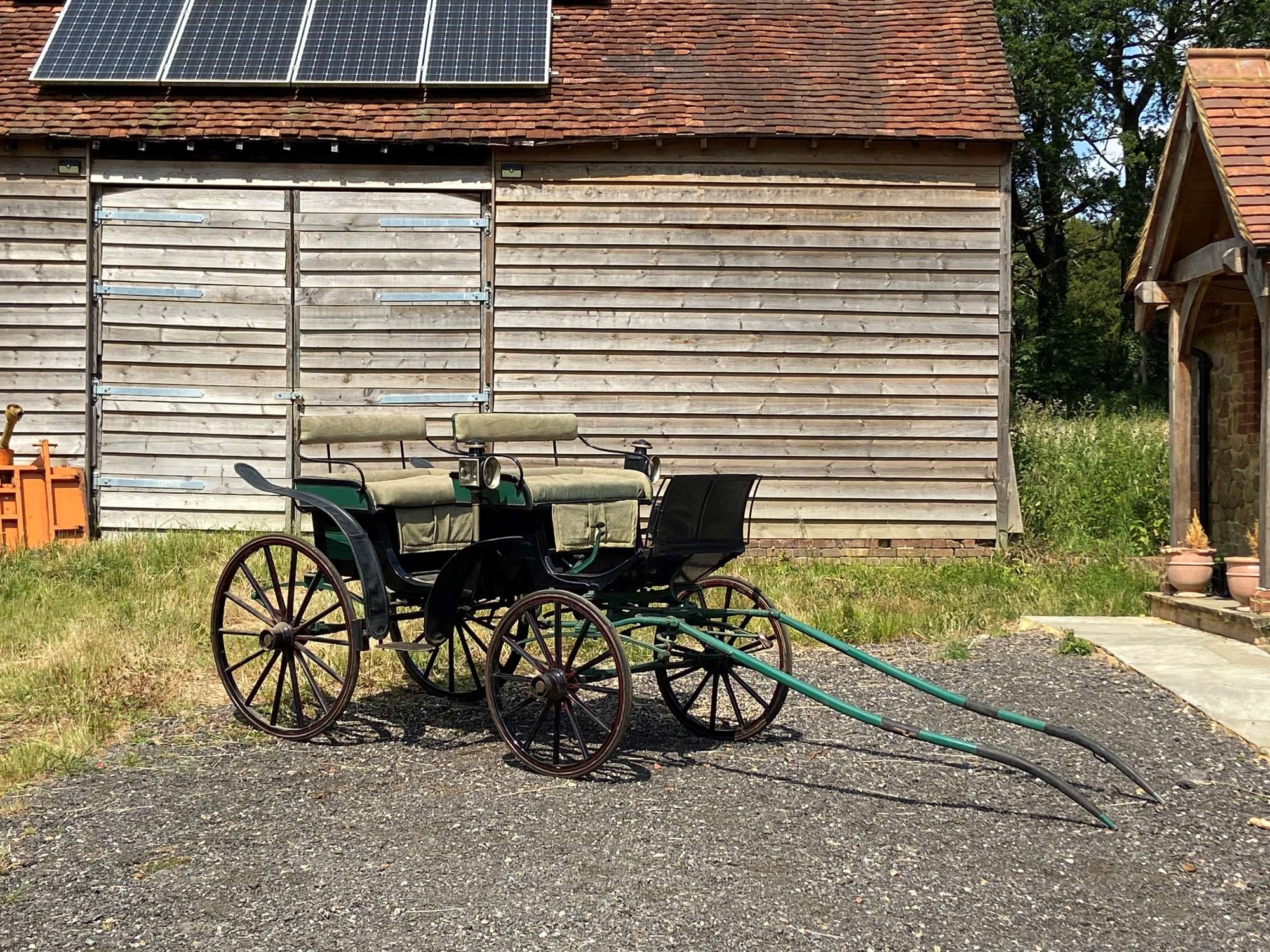 1920 Four-Seat European Phaeton Carriage by H Gloy & Sons, Kobenhavn