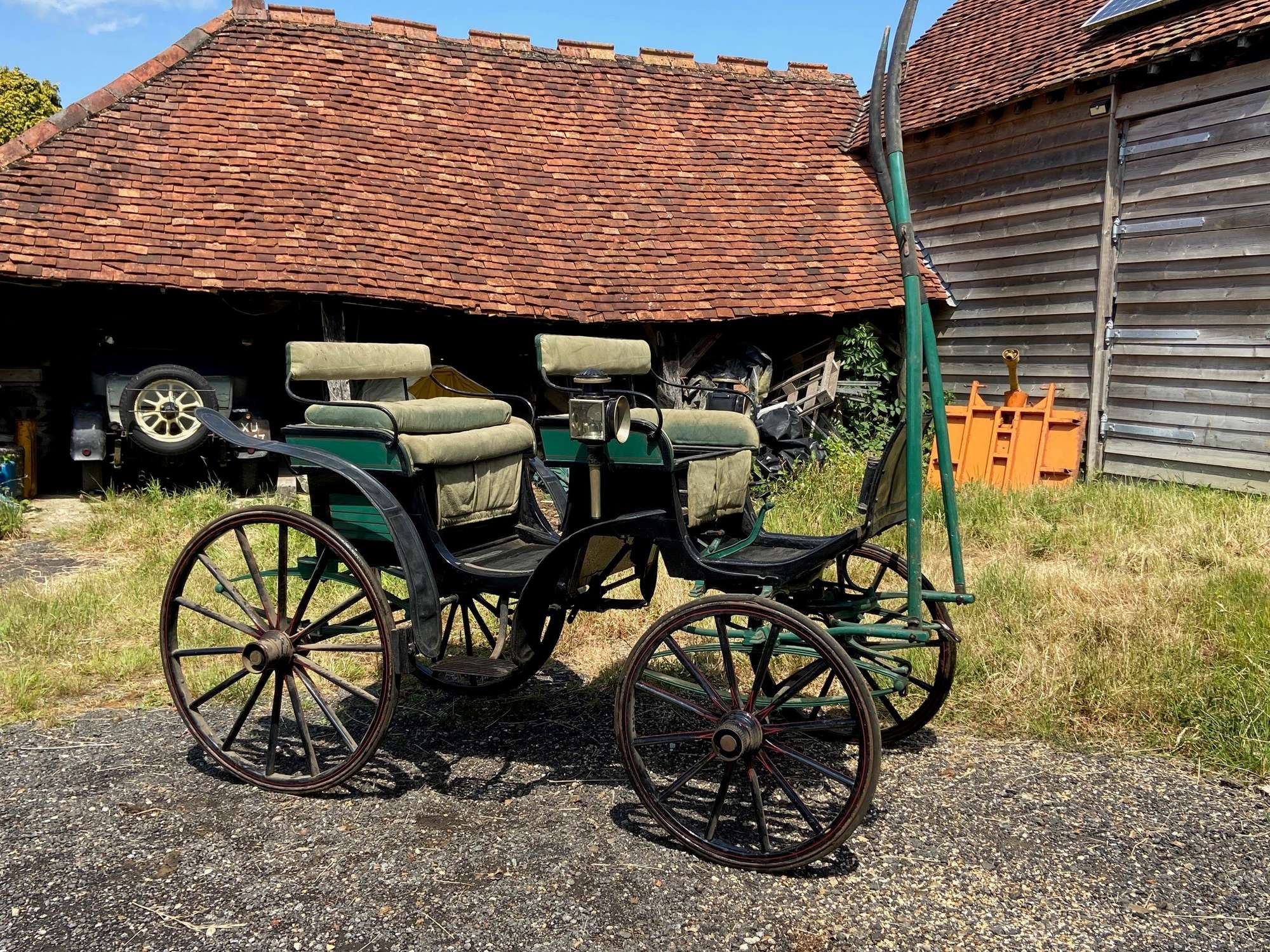 1920 Four-Seat European Phaeton Carriage by H Gloy & Sons, Kobenhavn