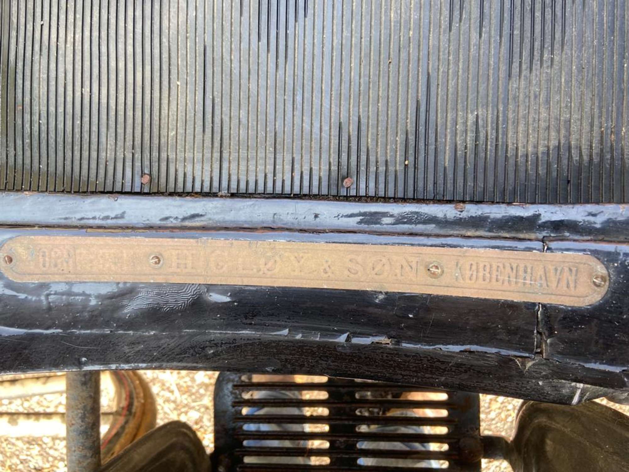 1920 Four-Seat European Phaeton Carriage by H Gloy & Sons, Kobenhavn