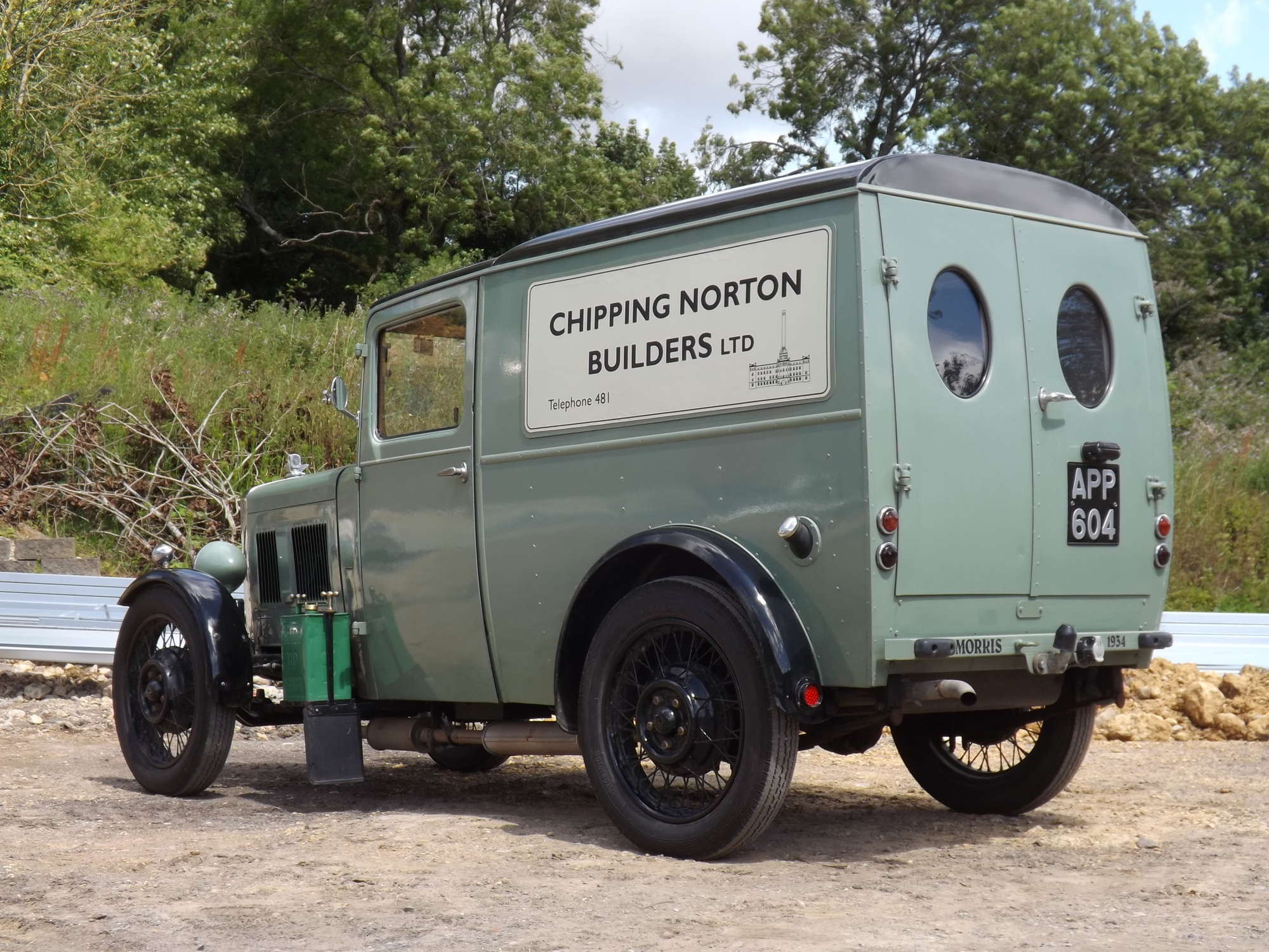 1934 Morris Ten Van-Sold