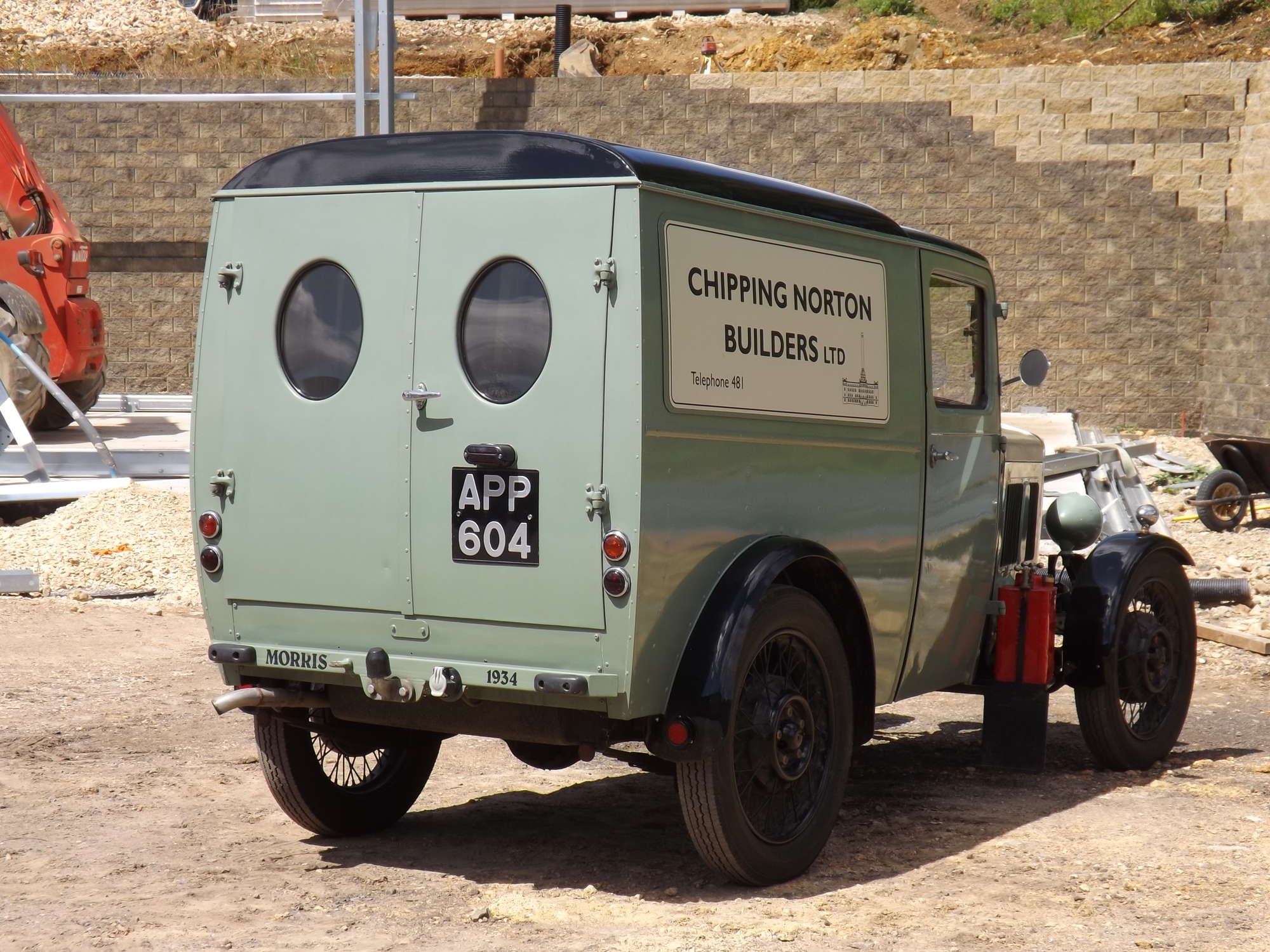 1934 Morris Ten Van-Sold
