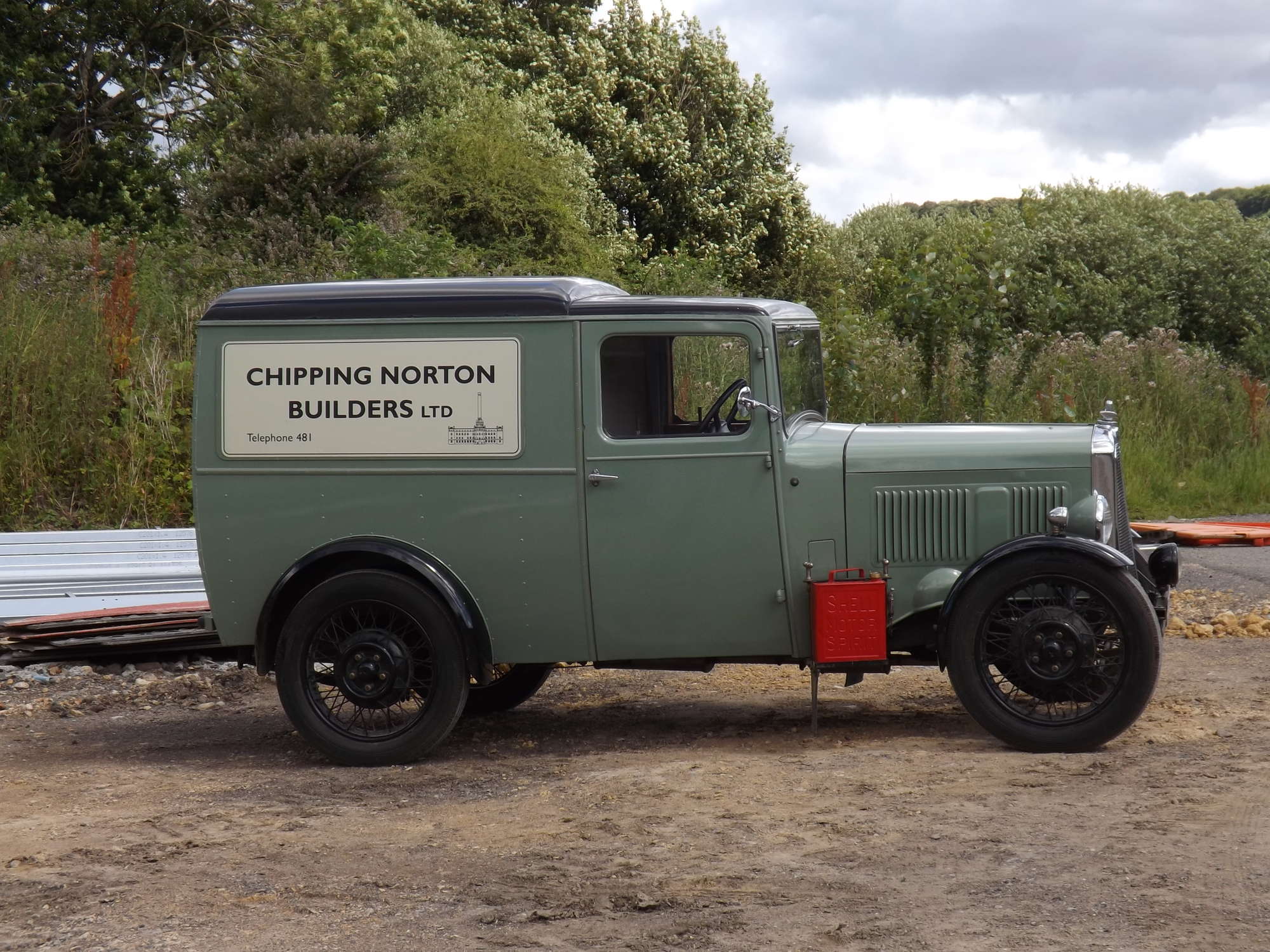 1934 Morris Ten Van-Sold