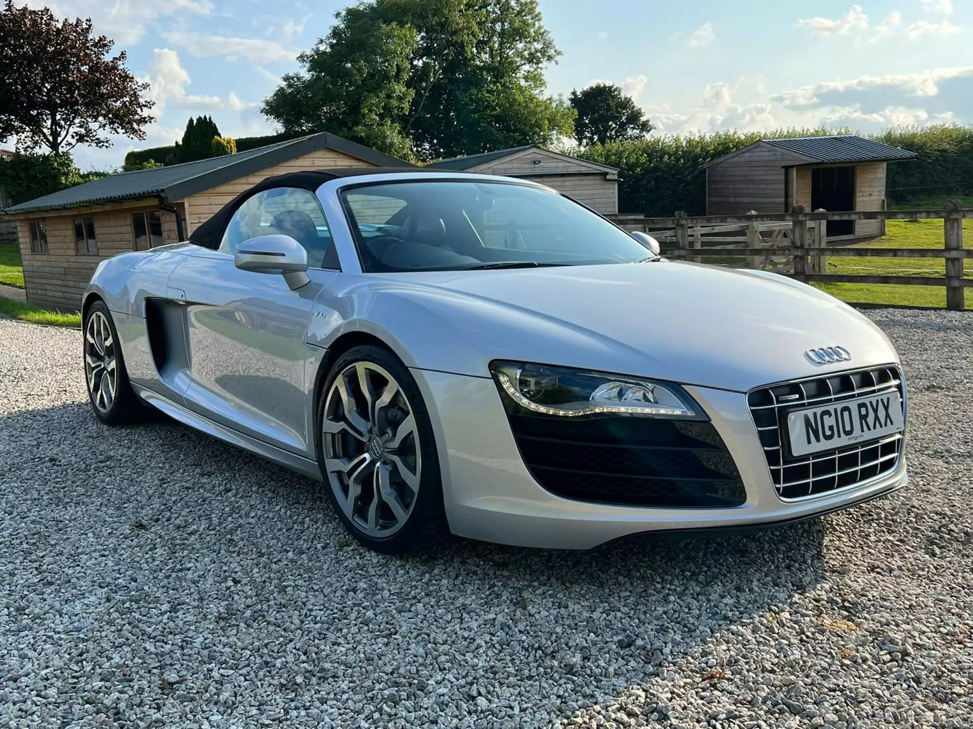 2010 Audi R8 Spyder Quattro V10  - Manual-For Sale