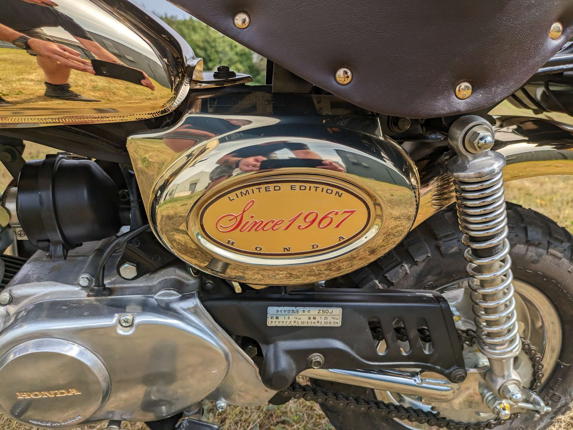 1984 Honda Z50J Gold Limited Edition Monkey 49cc-Sold