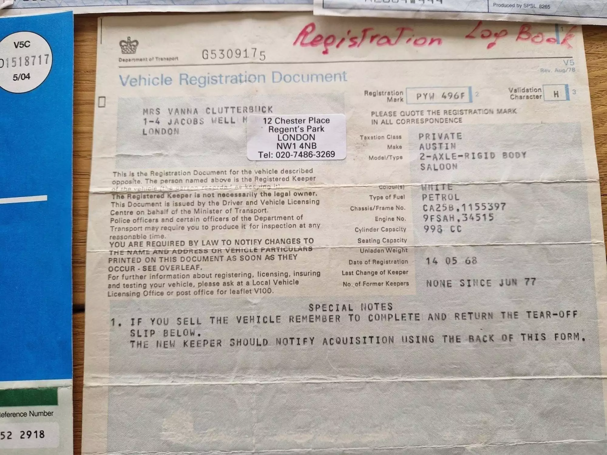 1968 Austin Mini Cooper Mk2-Sold