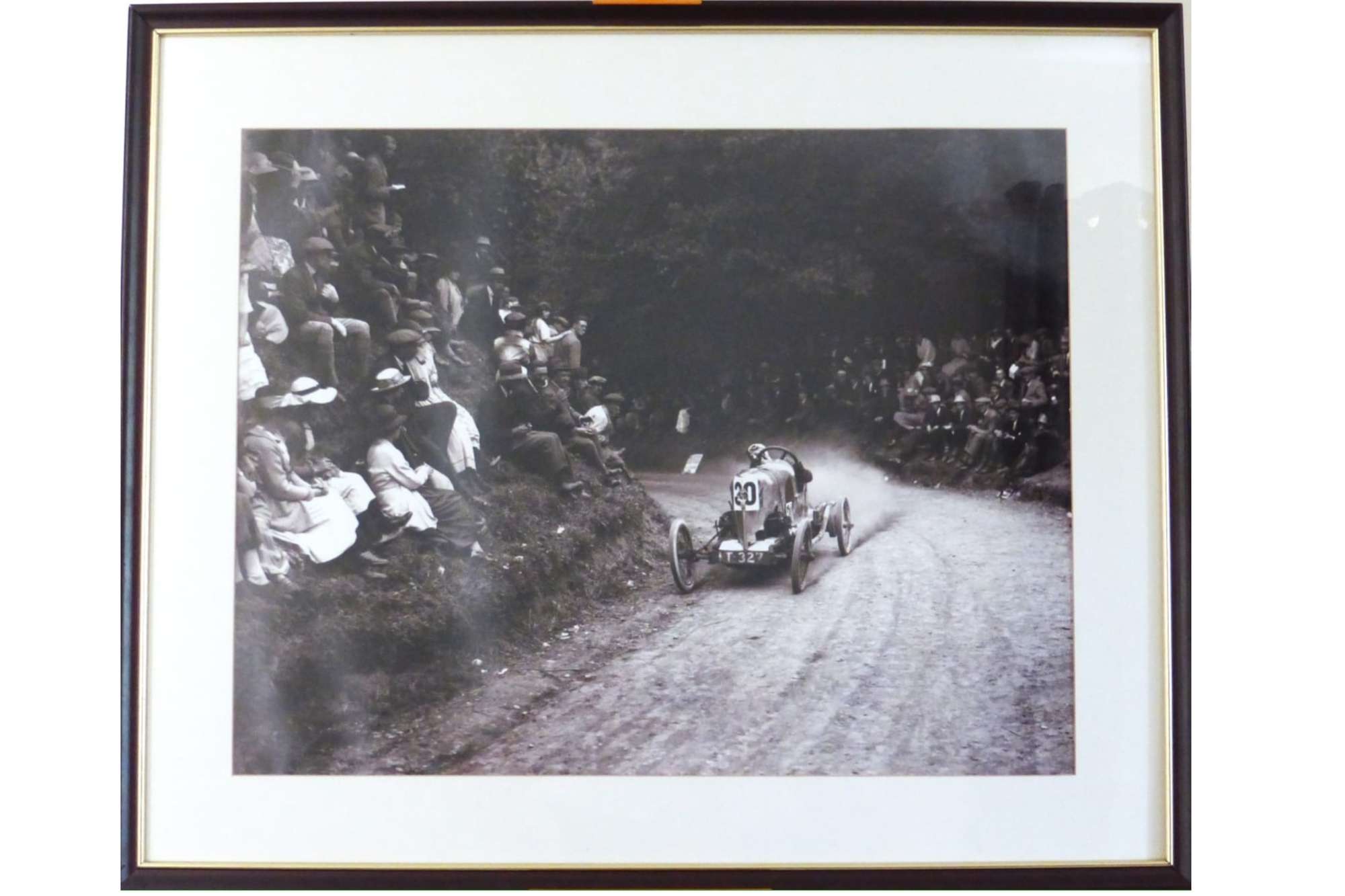 Basil Davenport Attacking the Hill at Shelsley Walsh 