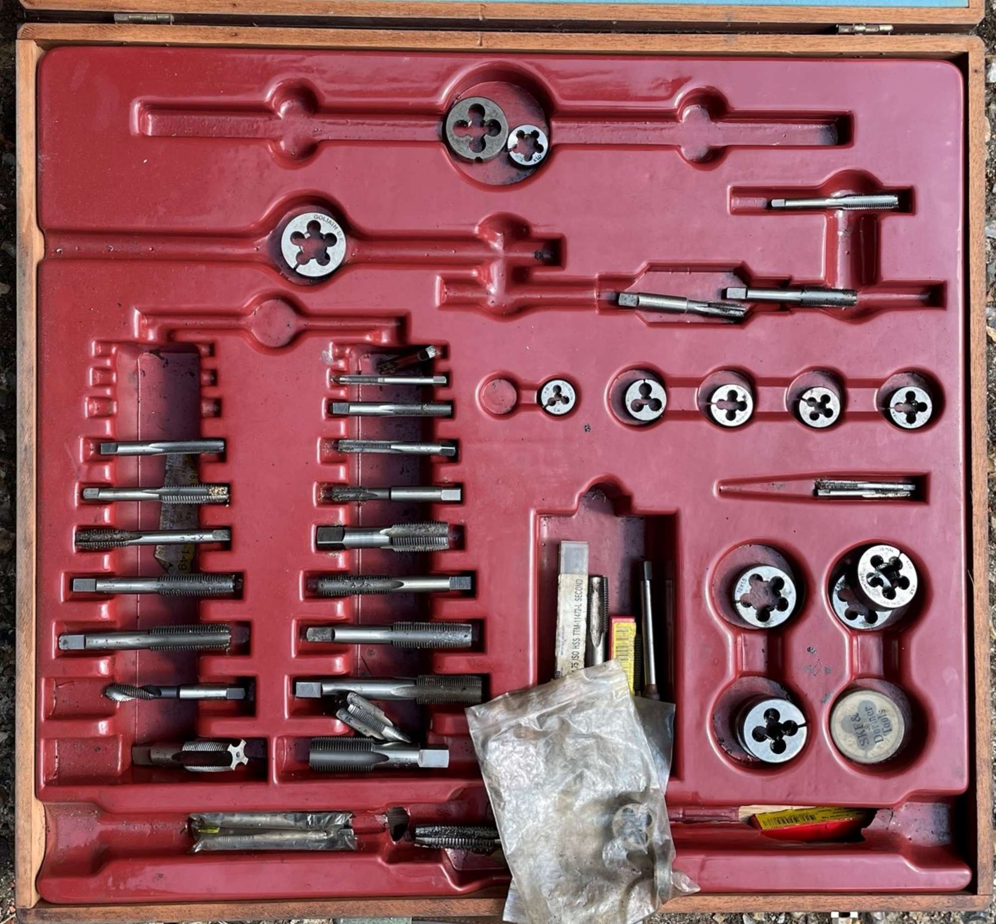 Assorted Taps and Dies BSF