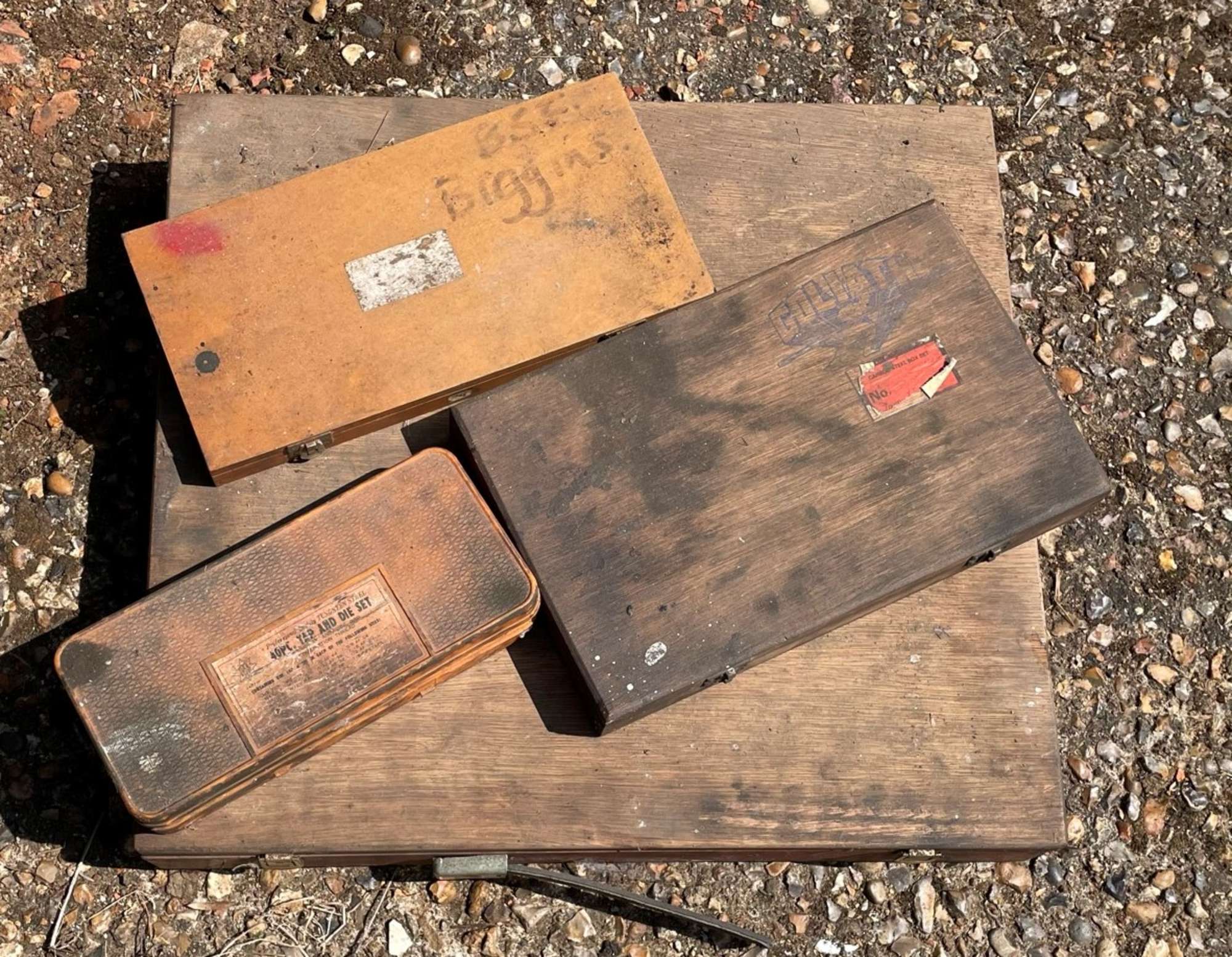 Assorted Taps and Dies BSF