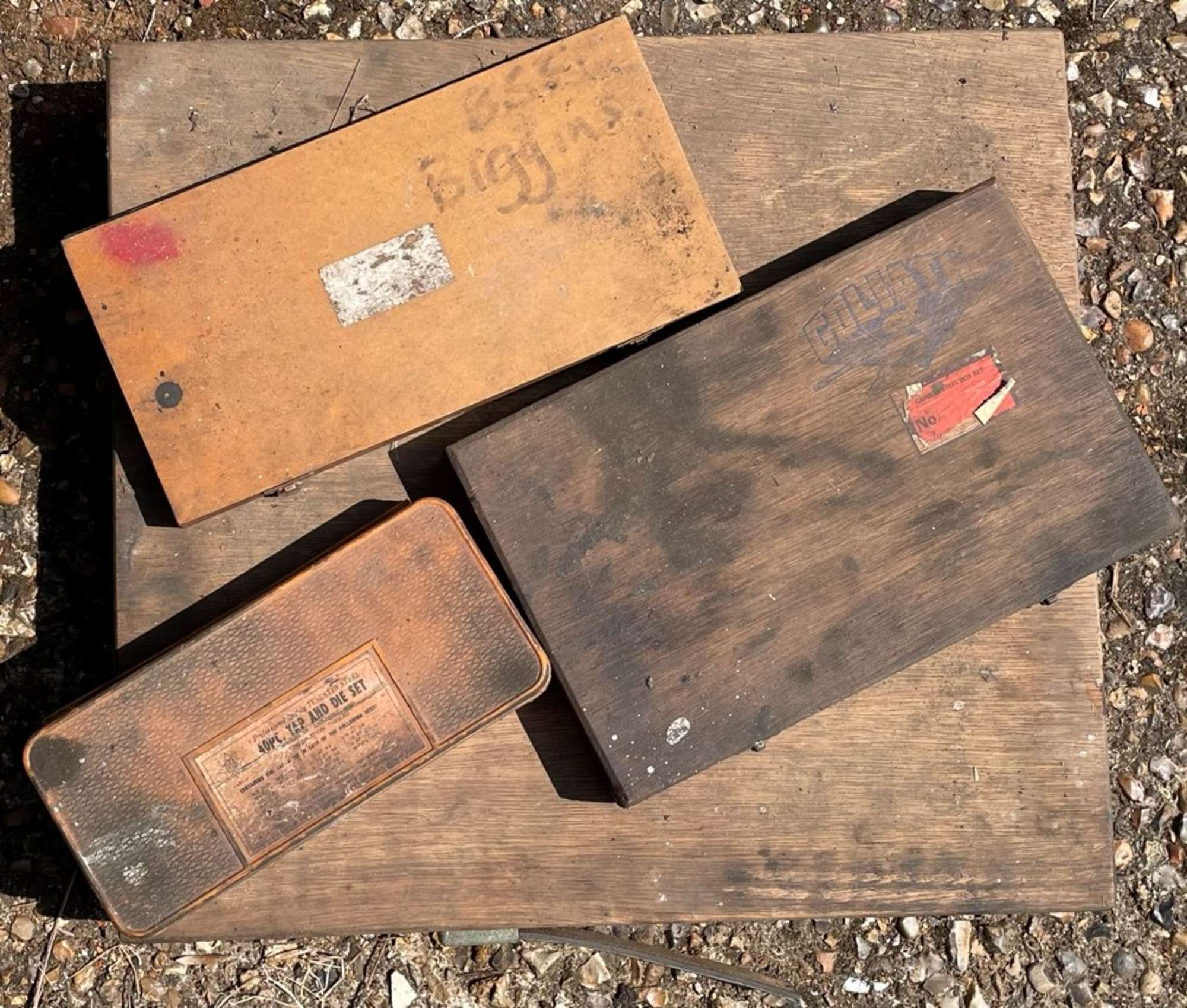 Assorted Taps and Dies BSF