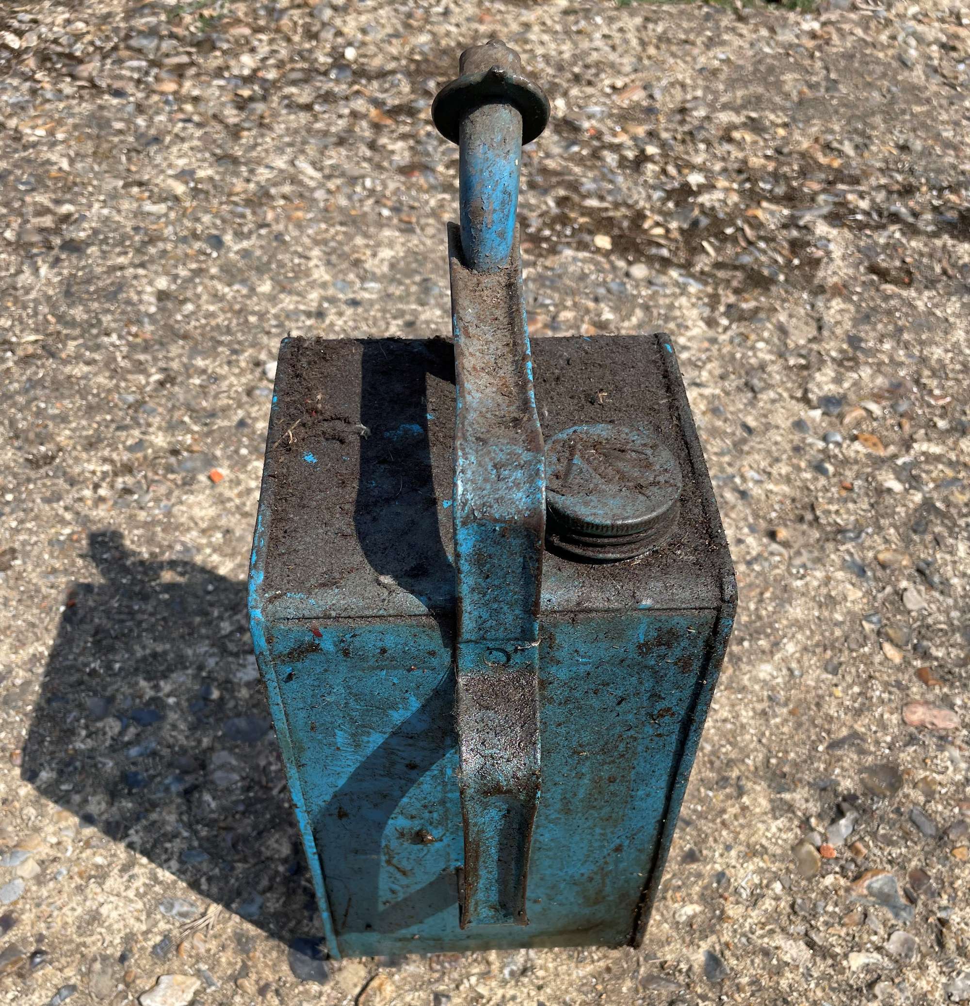 Six Assorted Oil Dispensers and Fuel Can