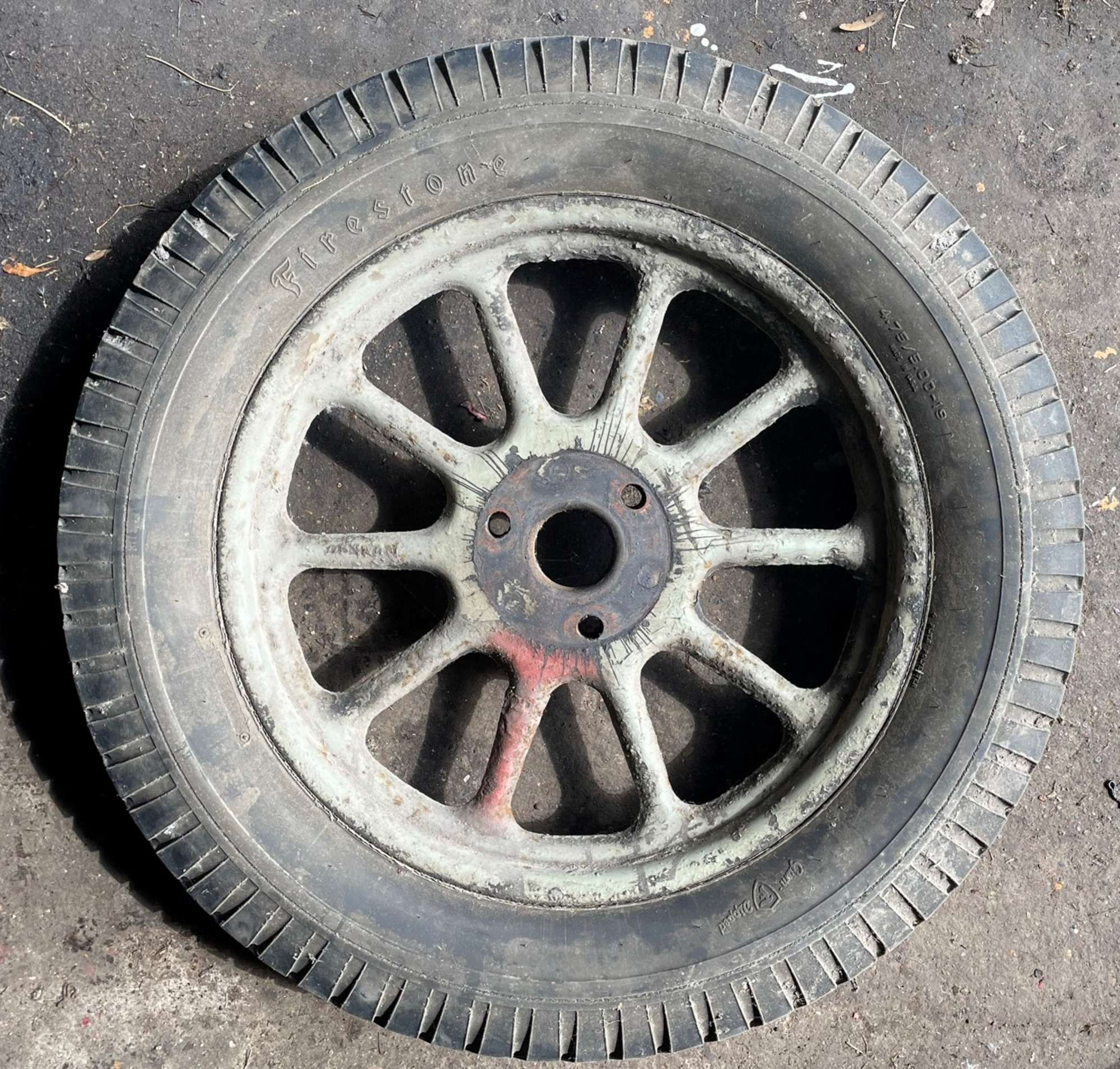 Morris Bullnose Cowley Wheels