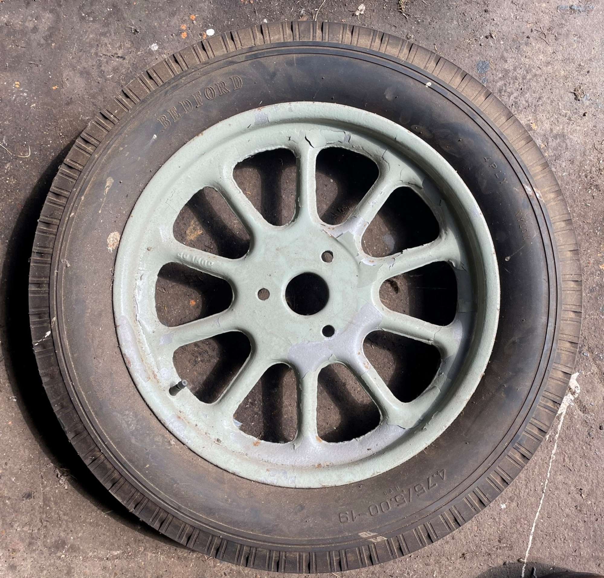 Morris Bullnose Cowley Wheels