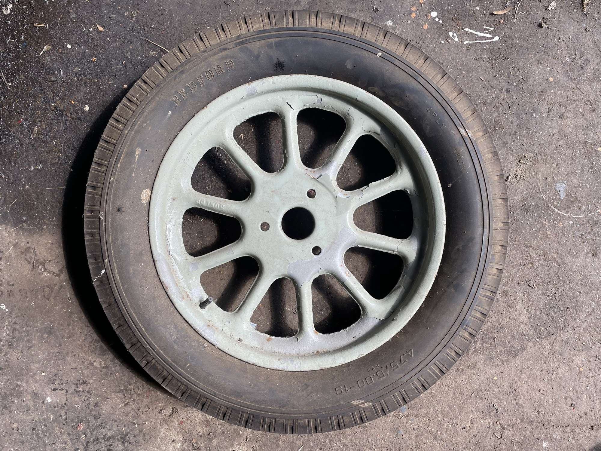 Morris Bullnose Cowley Wheels