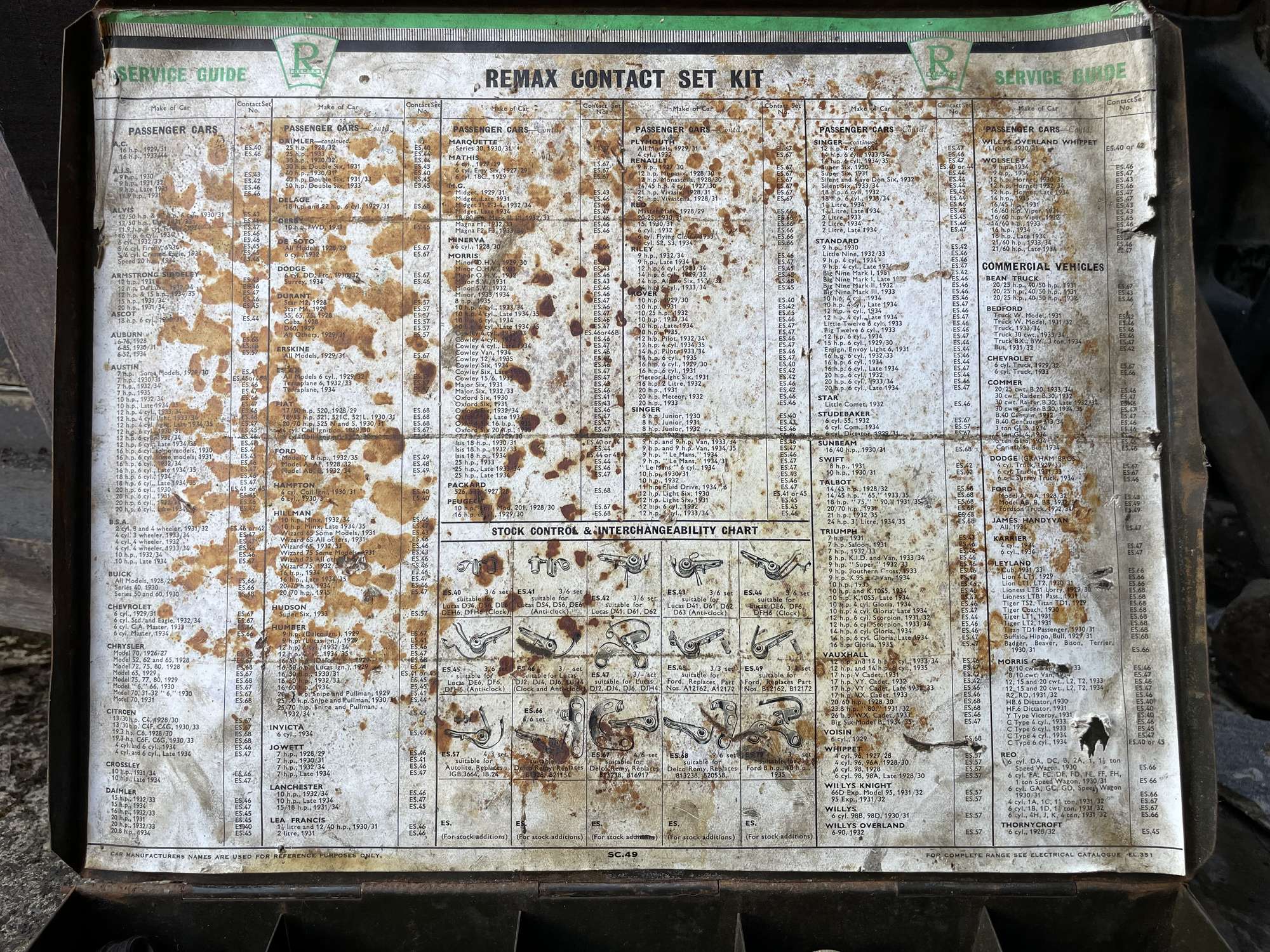 Remax Contact Set Kit with Service Guide