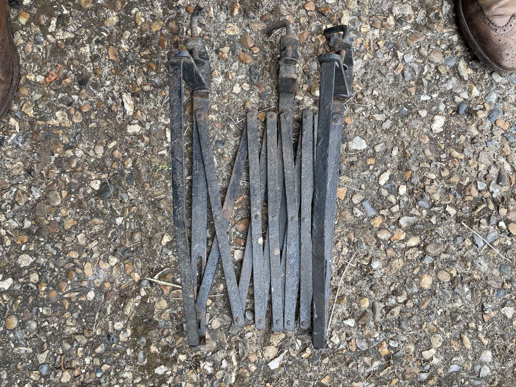 Running Board Mounted Luggage Rack with Threaded Tool Mountings