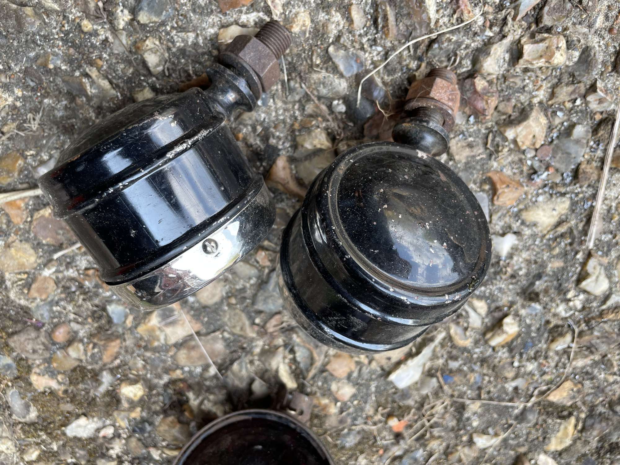 Pair of Side Lights and Rear Light - Unknown Maker