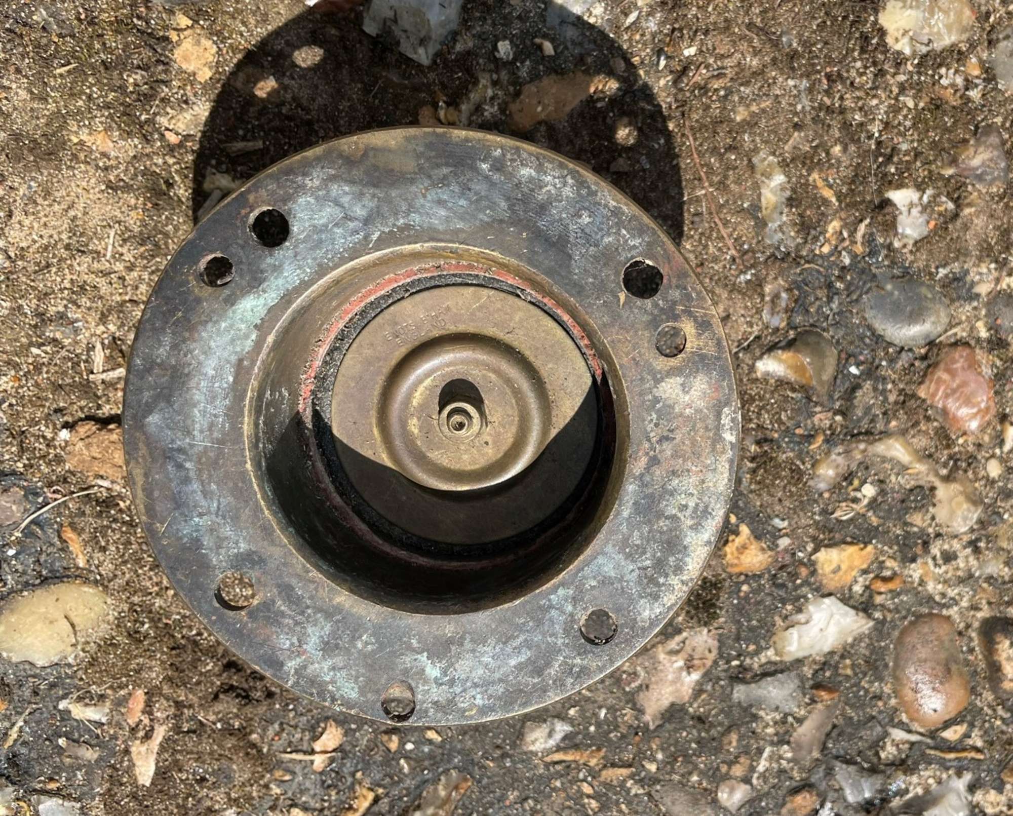 Bronze Enots Quick-Release Filler Cap with Threaded Pressure Relief