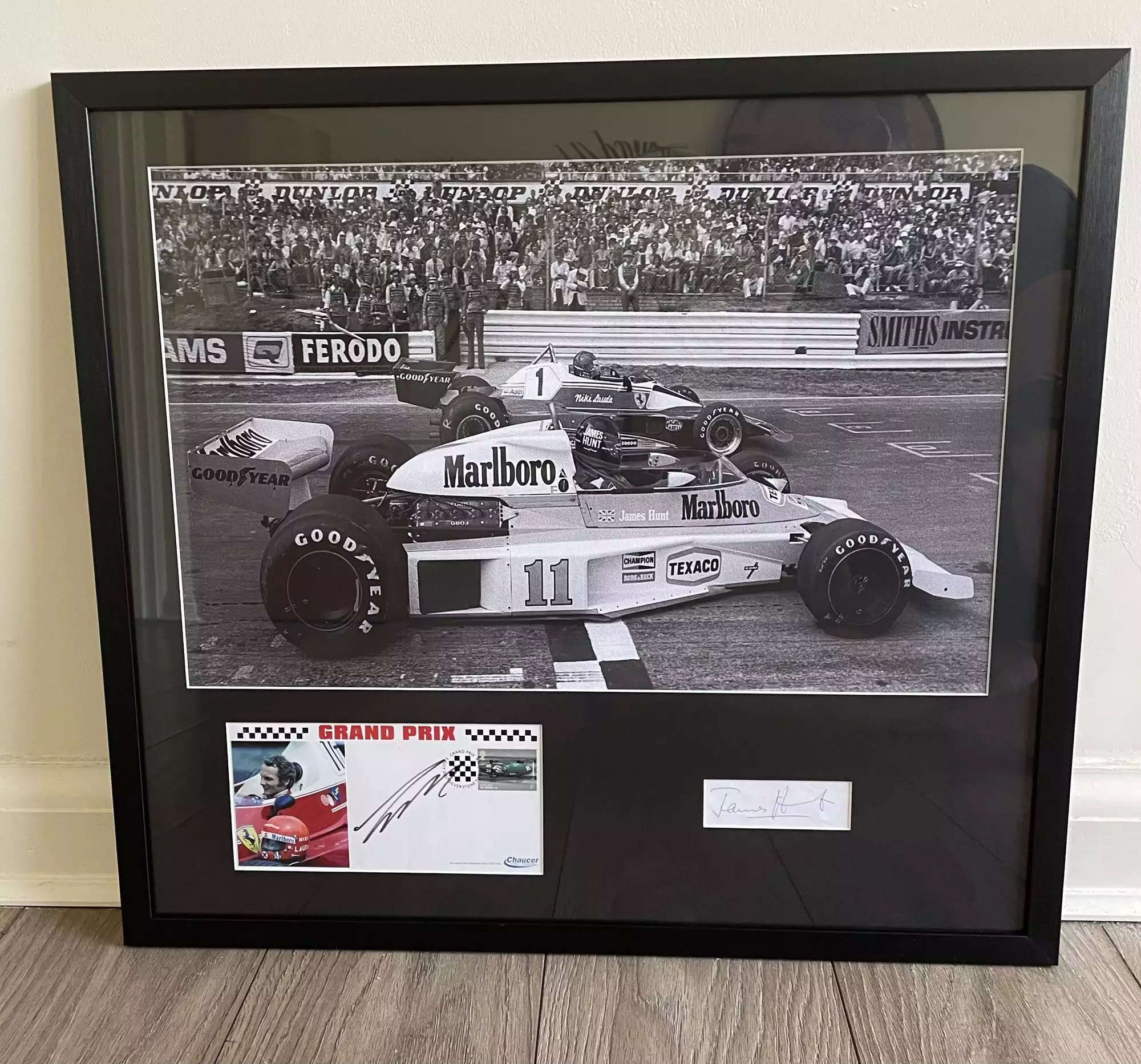 Hunt vs Lauda Signed Production