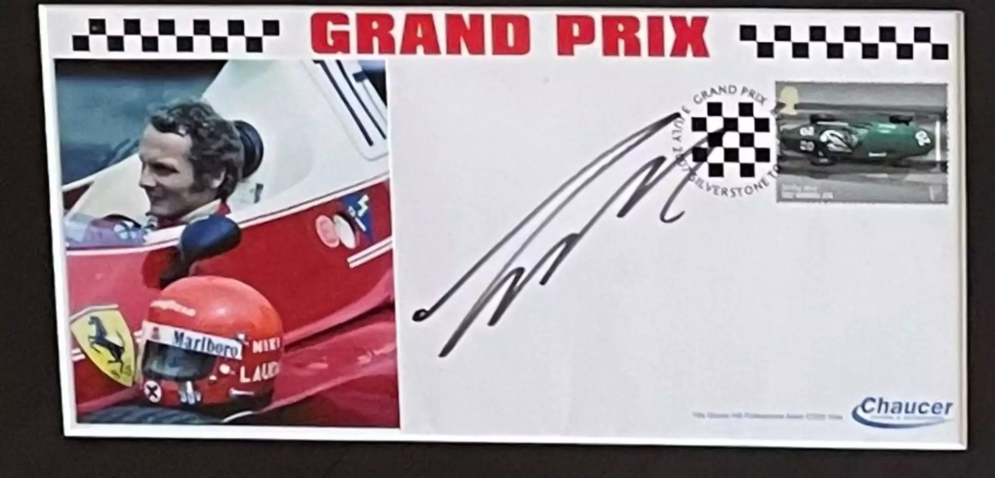Hunt vs Lauda Signed Production