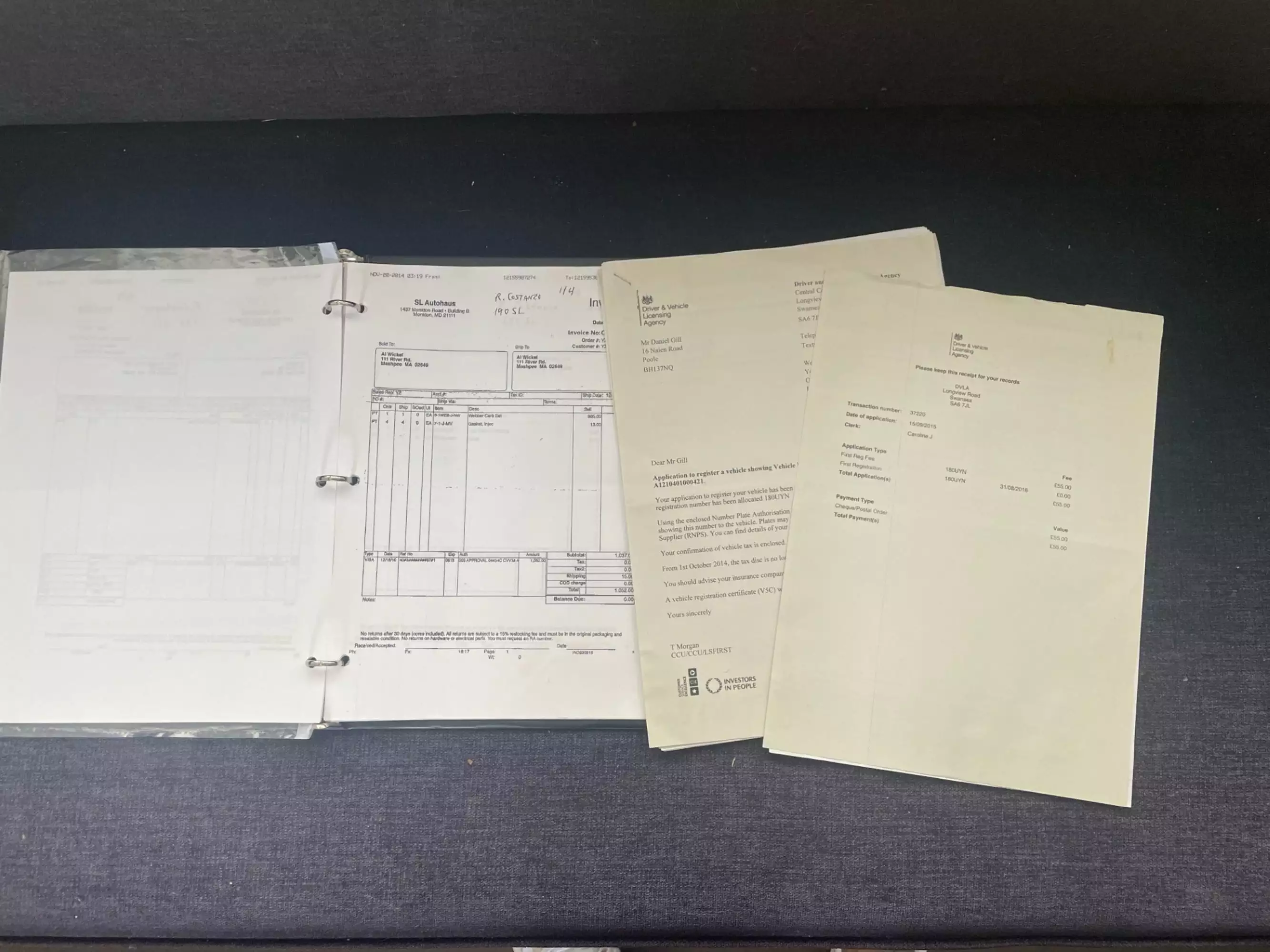 1961 Mercedes-Benz 190 SL-Sold