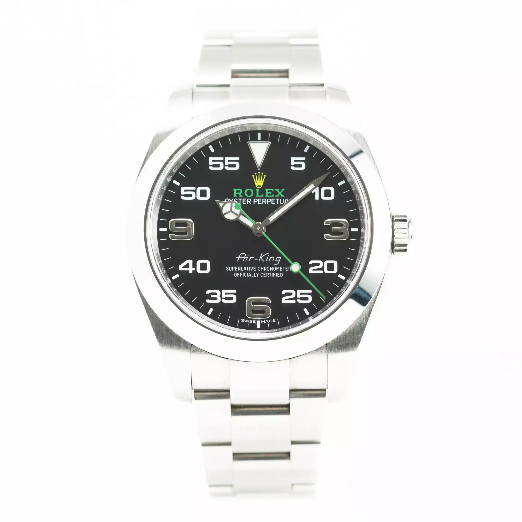 2019 Rolex Air King 'Bloodhound' Complete with Box and Paperwork