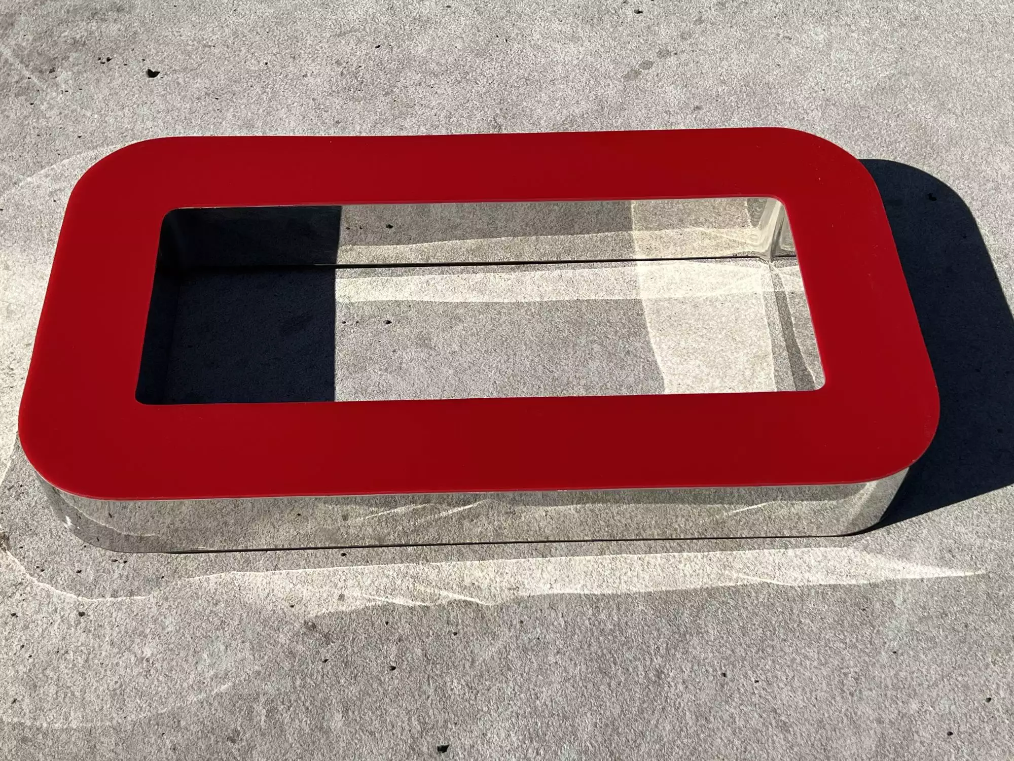 Large 3.5m Illuminated Porsche-Style Outdoor Dealership Sign