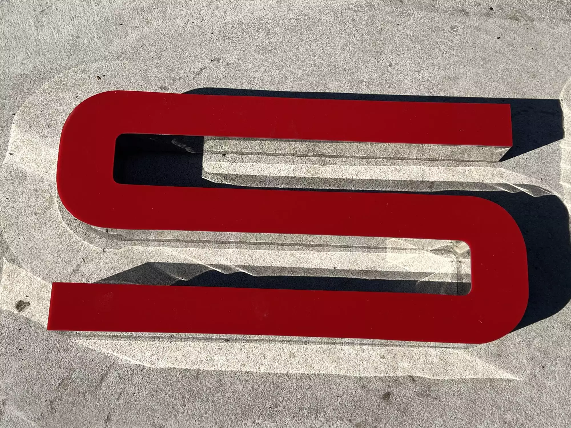 Large 3.5m Illuminated Porsche-Style Outdoor Dealership Sign