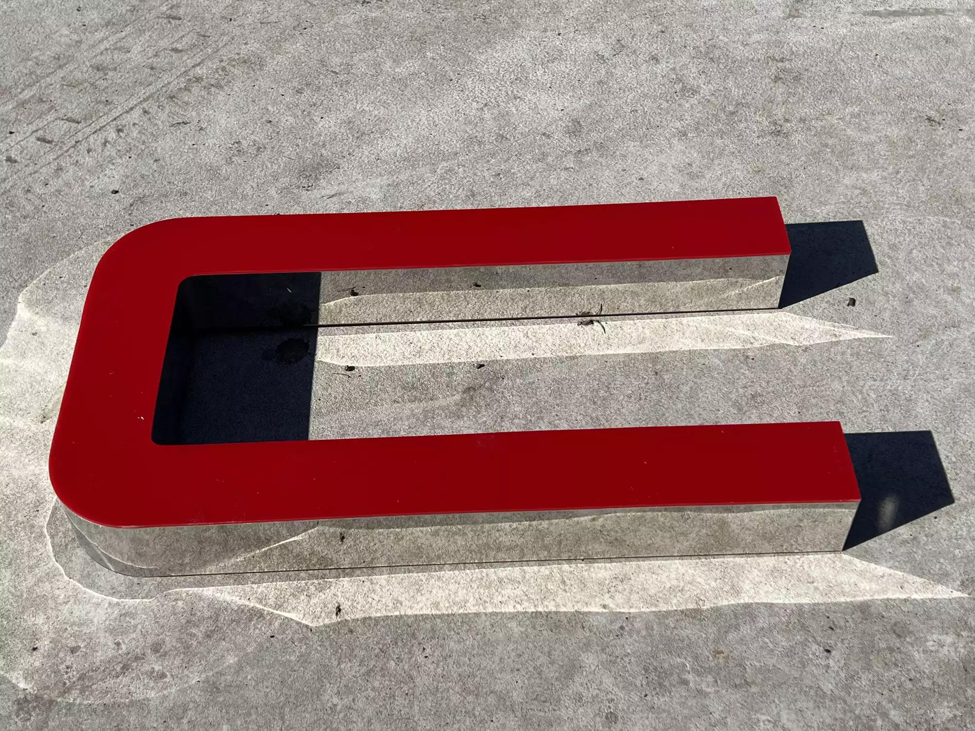 Large 3.5m Illuminated Porsche-Style Outdoor Dealership Sign