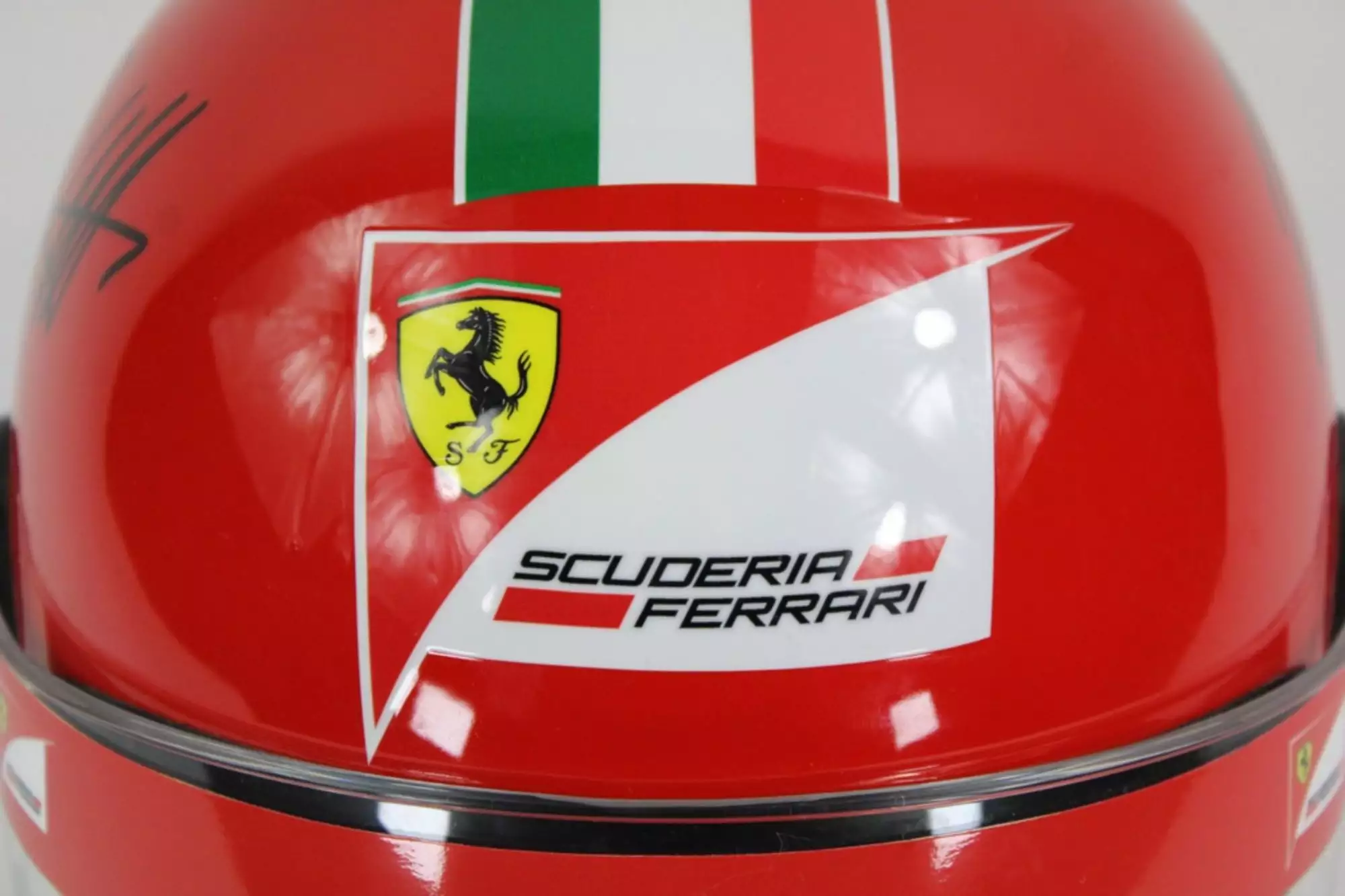 2015 Scuderia Ferrari Formula 1 Bell Mechanics Helmet Signed Vettel and Raikonnen 