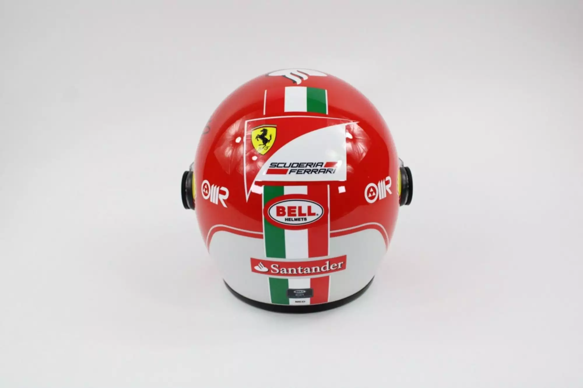 2015 Scuderia Ferrari Formula 1 Bell Mechanics Helmet Signed Vettel and Raikonnen 
