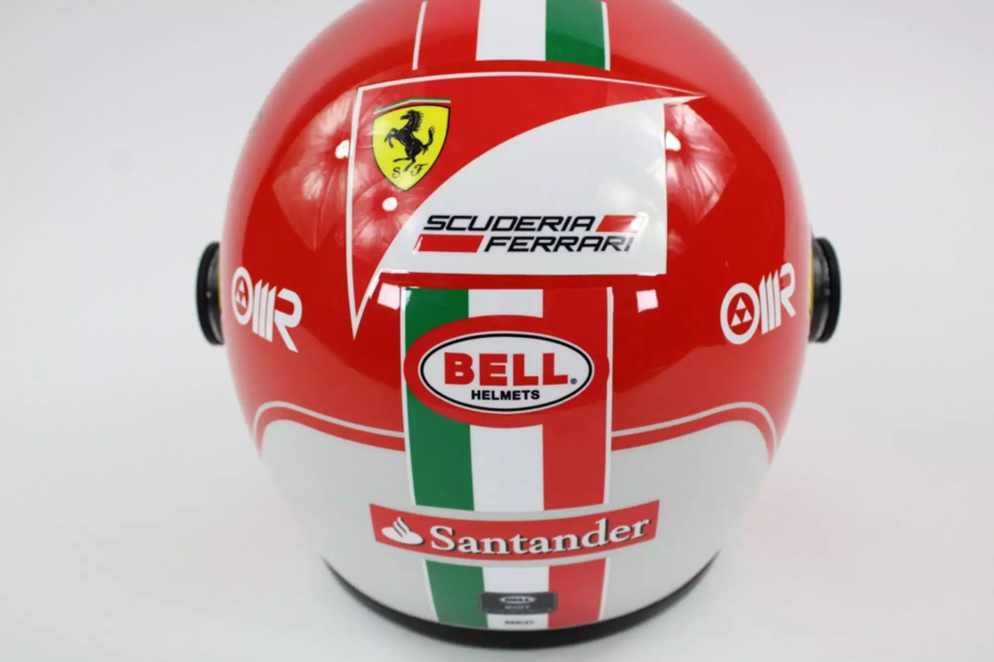 2015 Scuderia Ferrari Formula 1 Bell Mechanics Helmet Signed Vettel and Raikonnen 