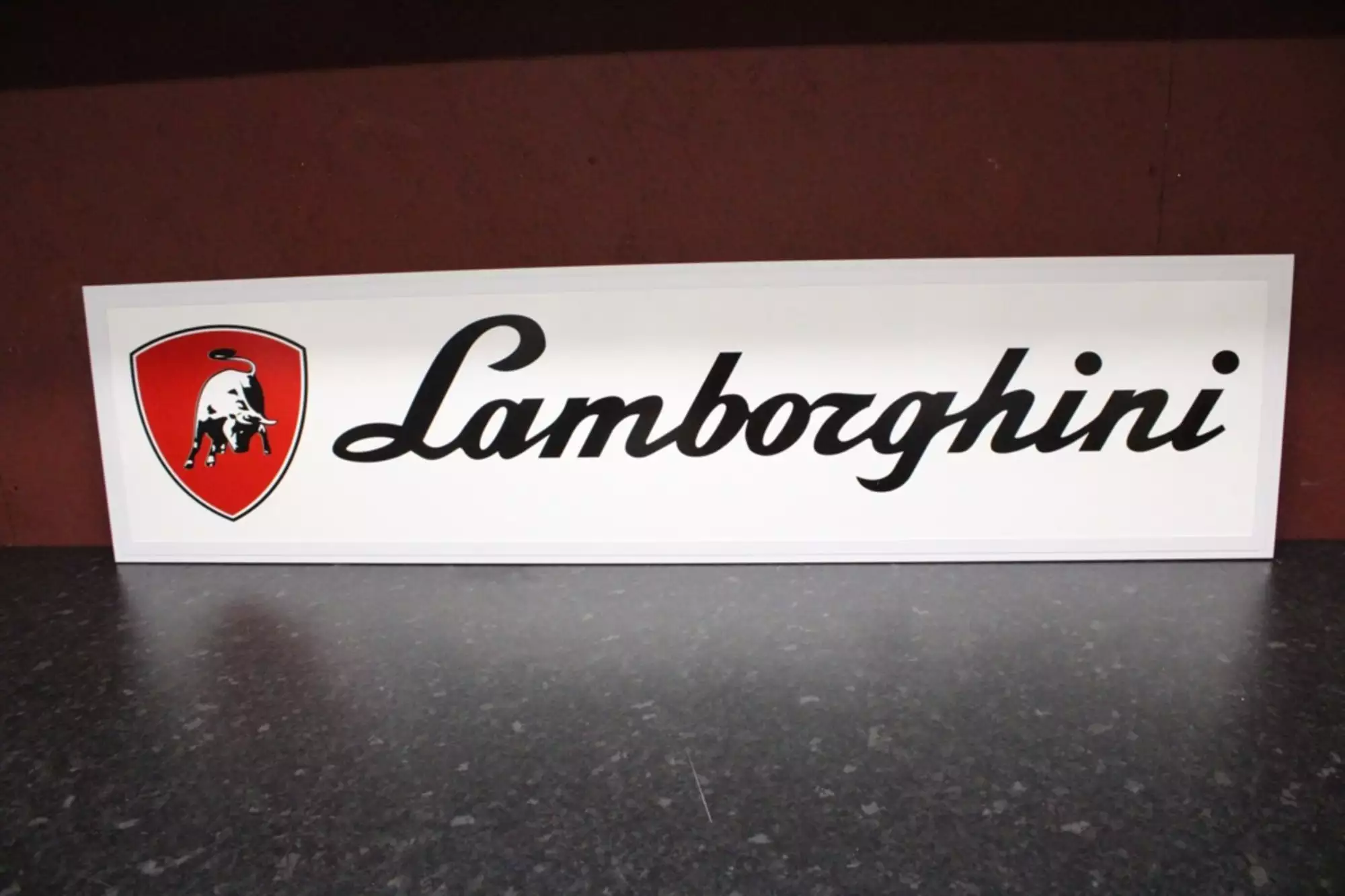 Lamborghini Illuminated Sign