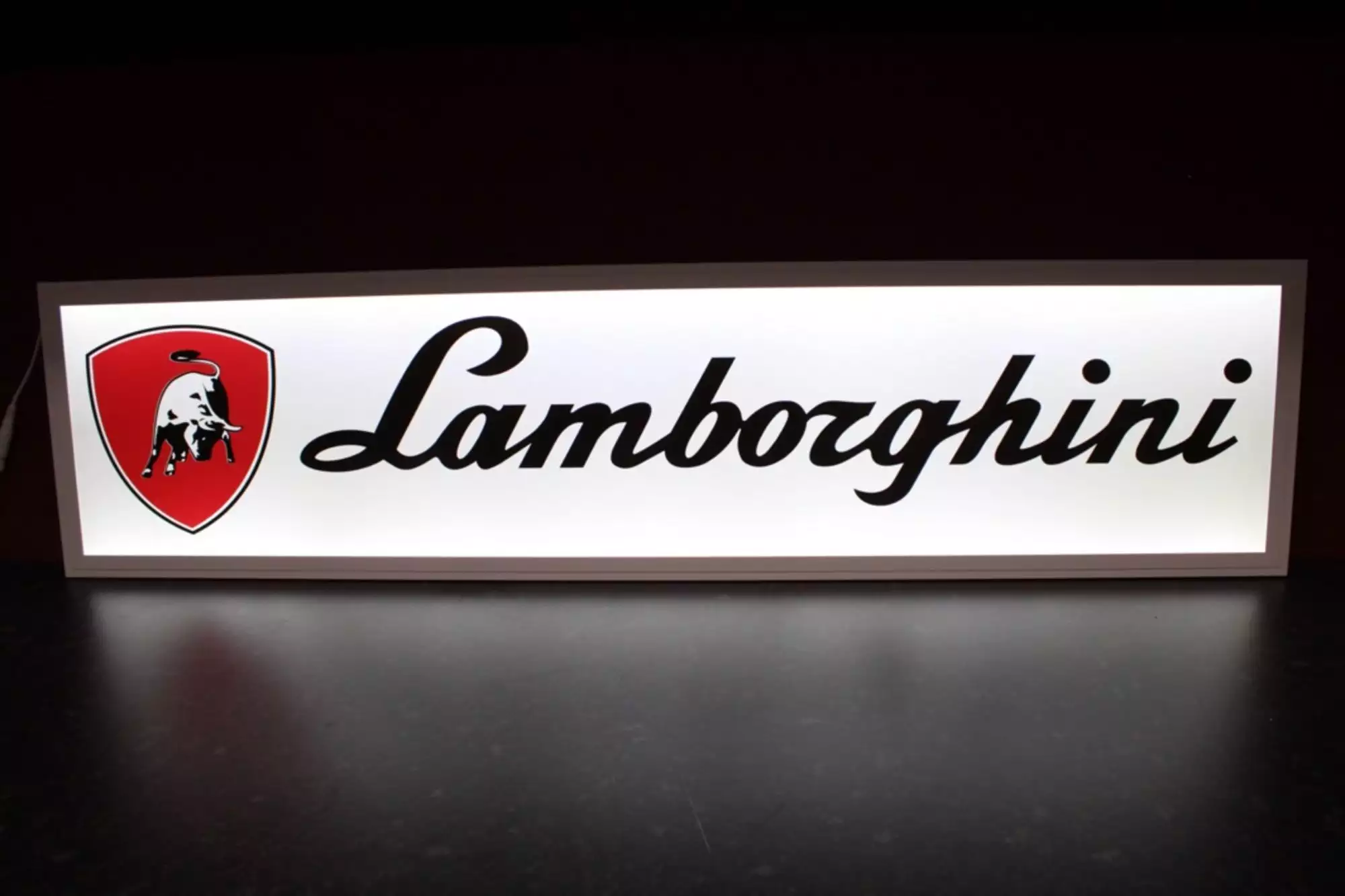 Lamborghini Illuminated Sign