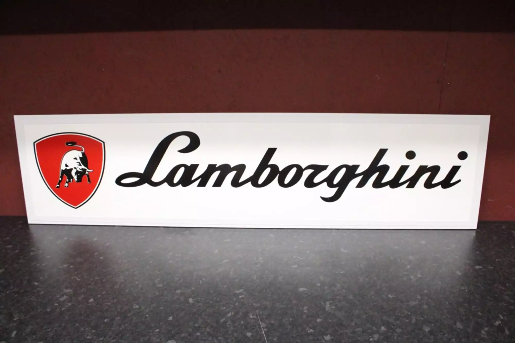 Lamborghini Illuminated Sign