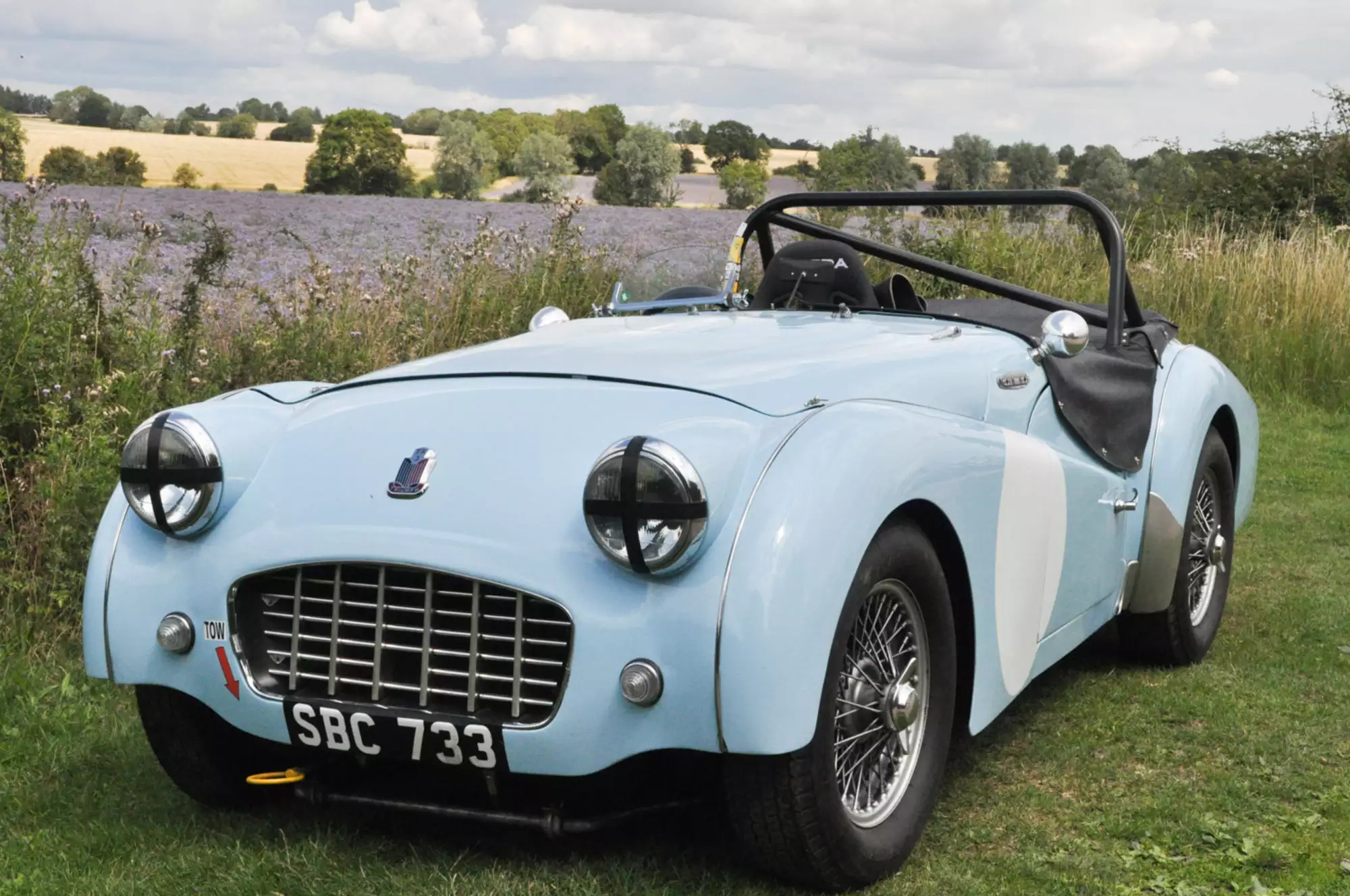 1957 Triumph TR3 Race Car-For Sale