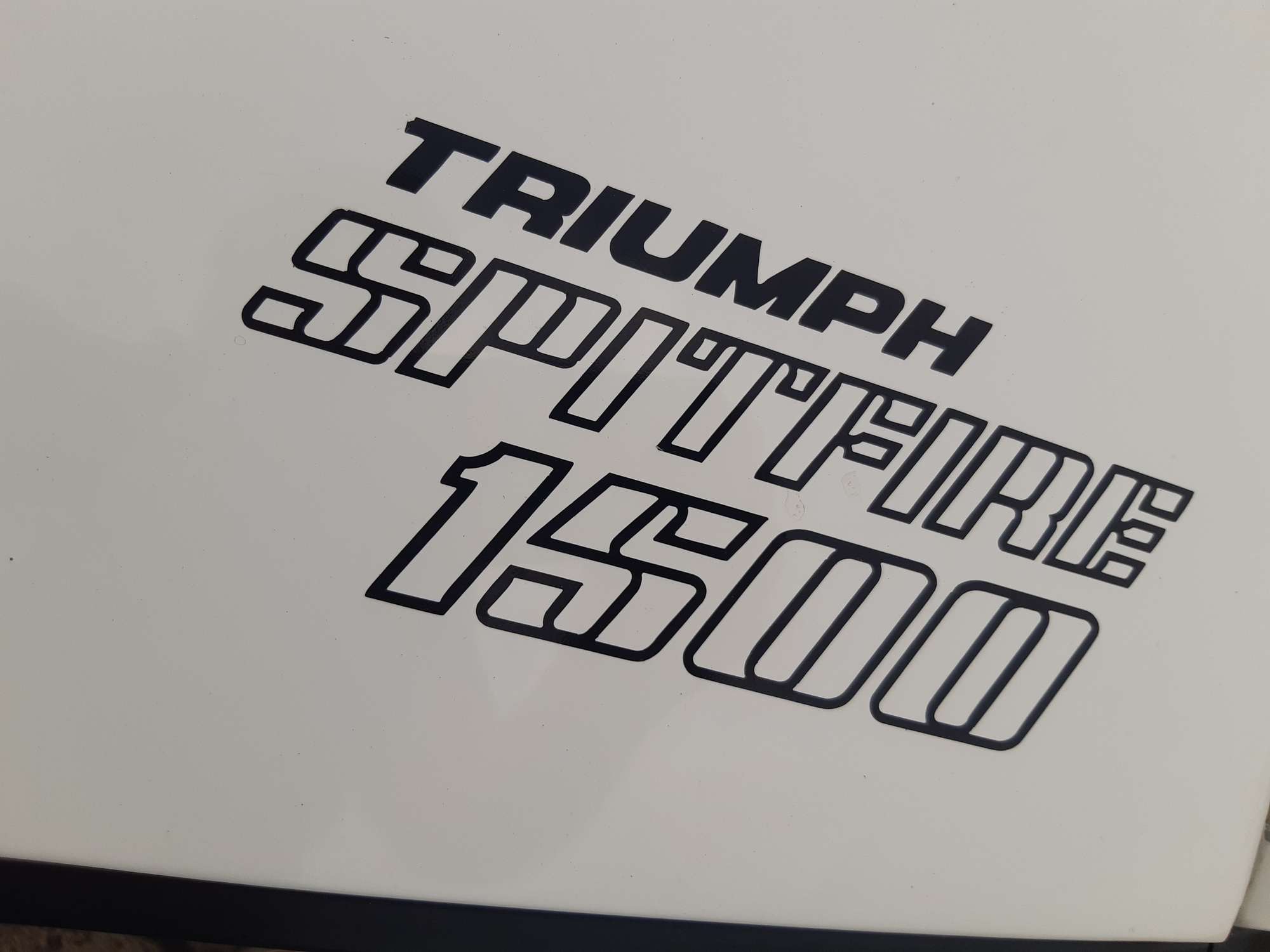 1980 Triumph Spitfire 1500 Fast Road Comvertible with Hardtop