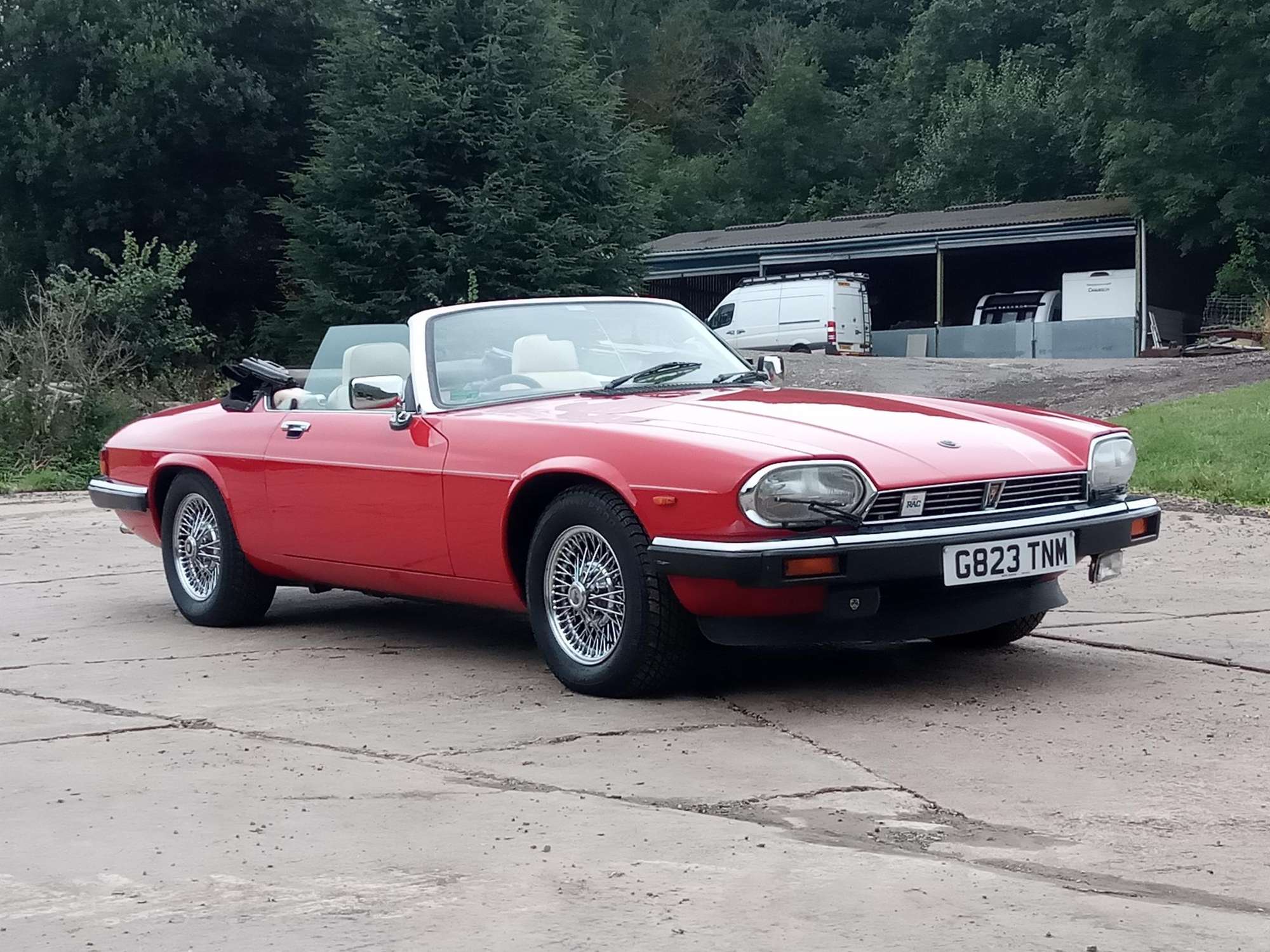 1989 Jaguar XJ-S HE V12 Convertible-Auction Lot