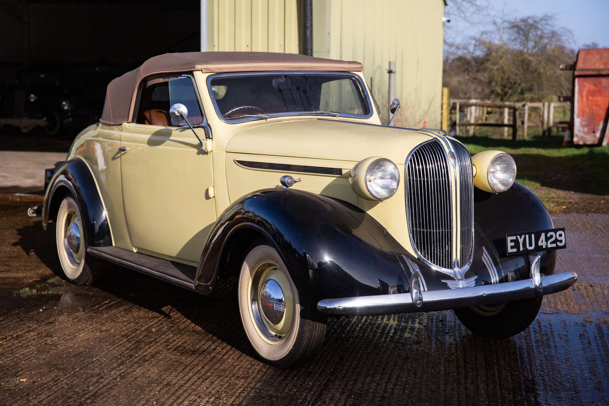 1938 Plymouth P6 'Chrysler Wimbledon' Convertible-Sold
