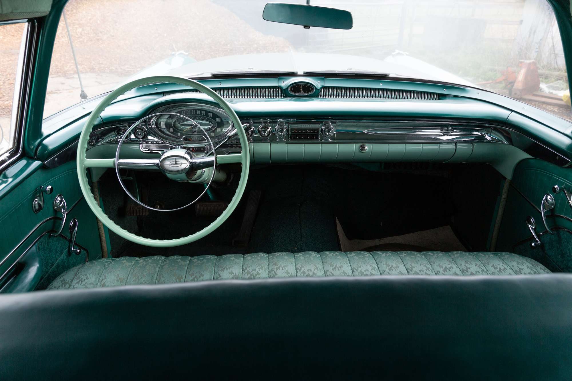 1957 Oldsmobile Starfire Ninety-Eight Holiday Sedan-Sold